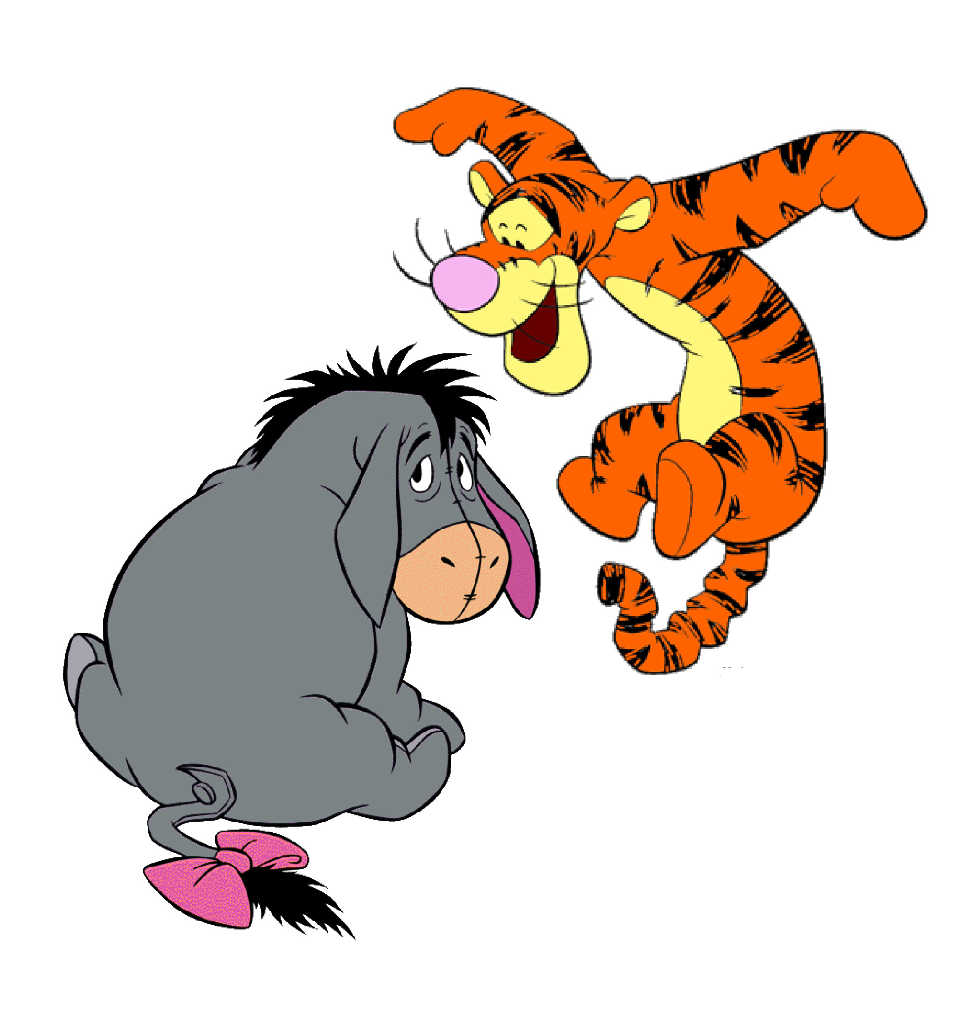 Cartoon Eeyore, Quotes, Winnie the Pooh series, 1960x2050 HD Phone