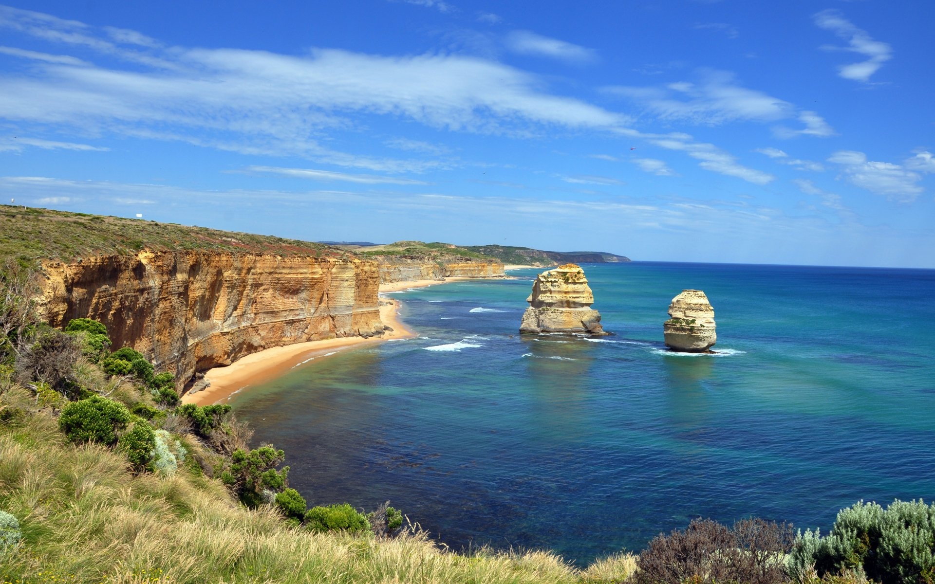 Twelve Apostles, HD wallpapers, Background images, Scenic wonders, 1920x1200 HD Desktop