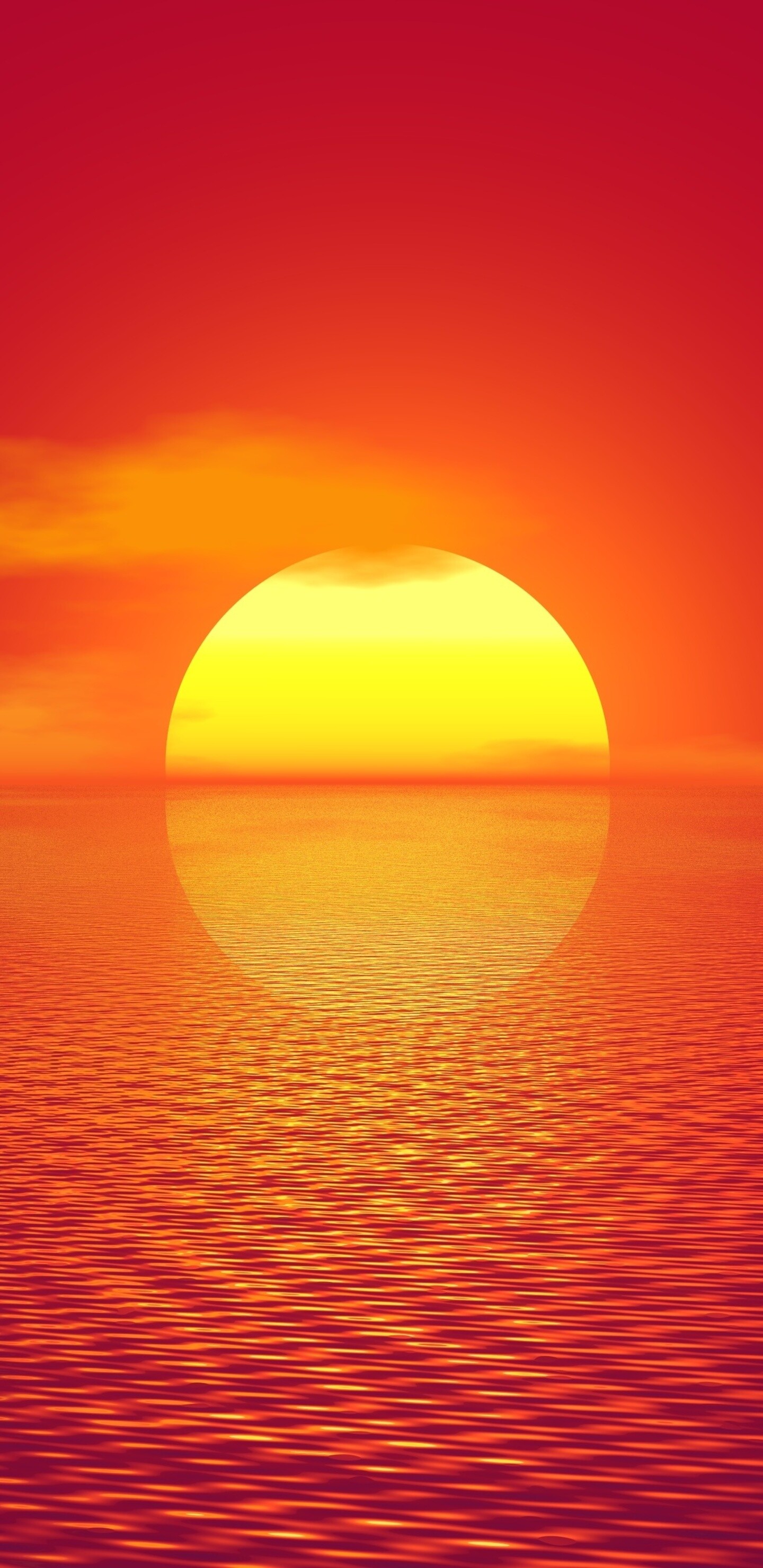 Sunset, Sun Wallpaper, 1440x2960 HD Phone