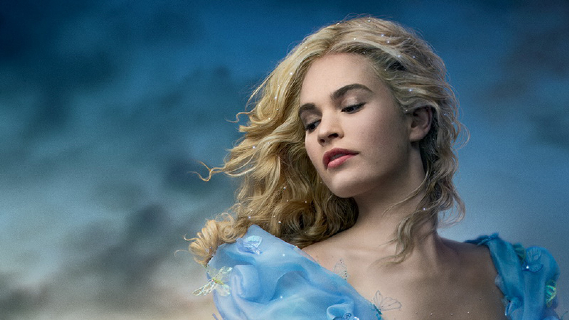 Lily James, Beautiful photos, Stunning appearances, Awe-inspiring visuals, 1920x1080 Full HD Desktop