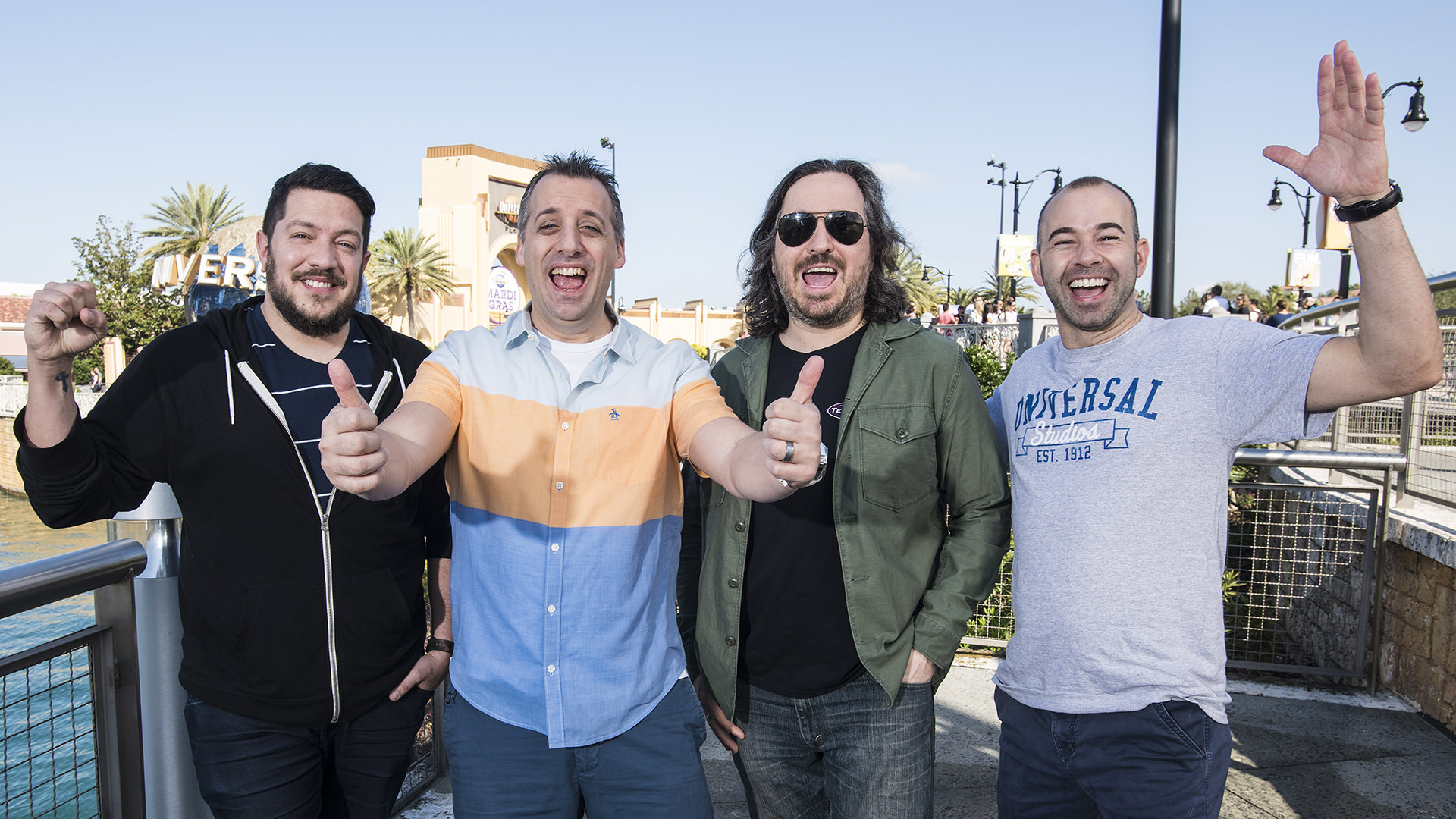 Impractical Jokers, Comedic pranks, Hilarious challenges, Hidden camera, 1920x1080 Full HD Desktop