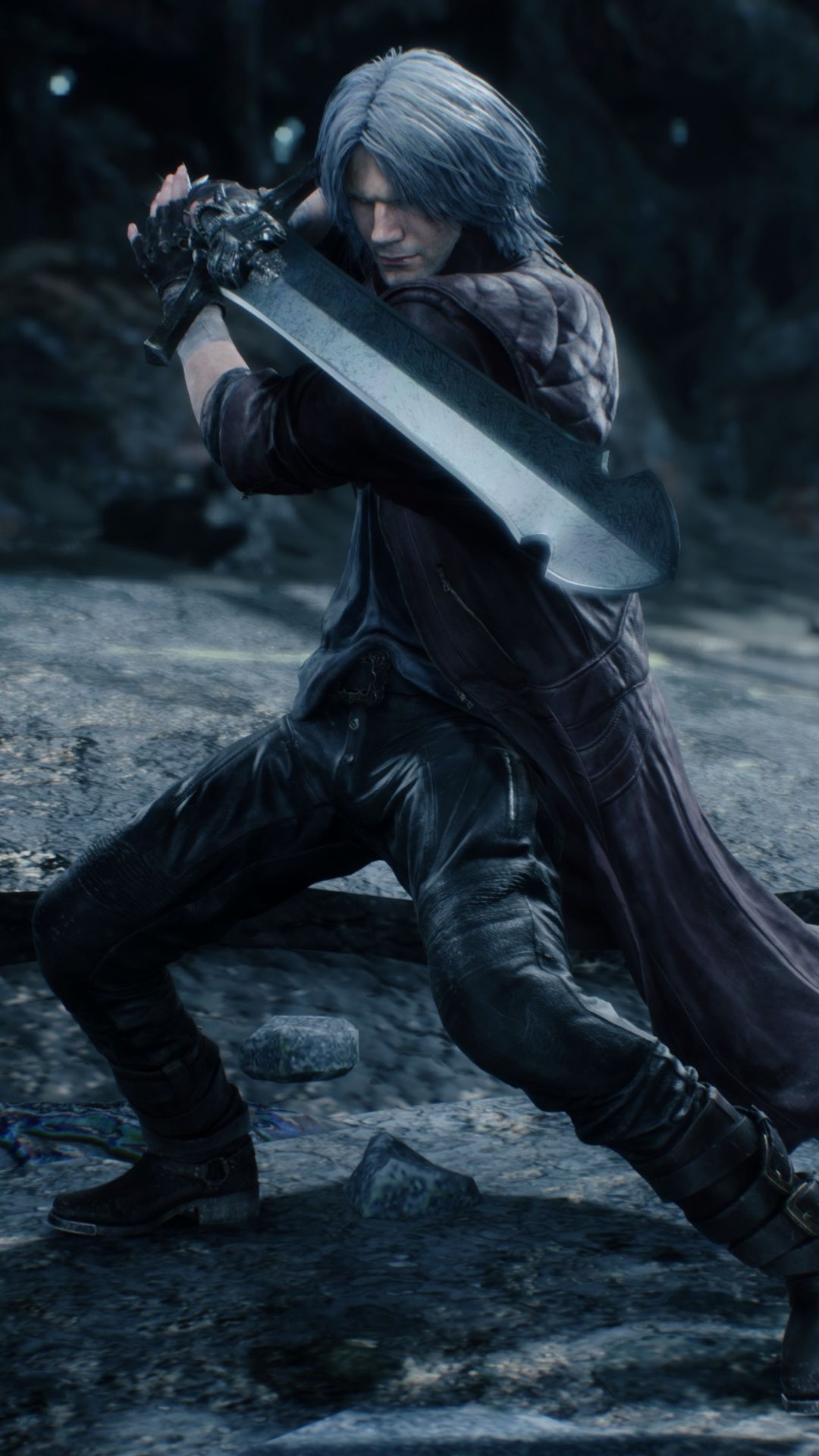 Dante, Rebellion sword, Devil May Cry 5, Full HD Phone wallpaper