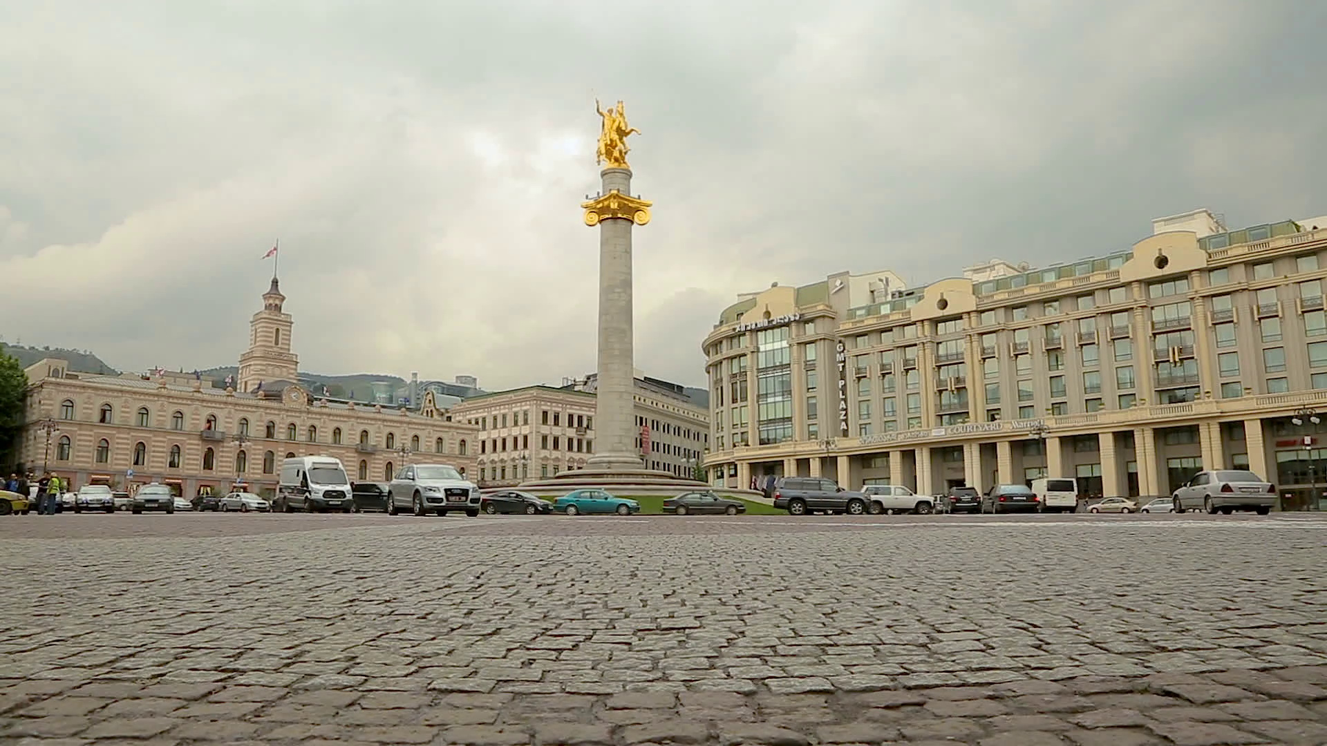 Tbilisi, Liberty square, Dookshare, 1920x1080 Full HD Desktop