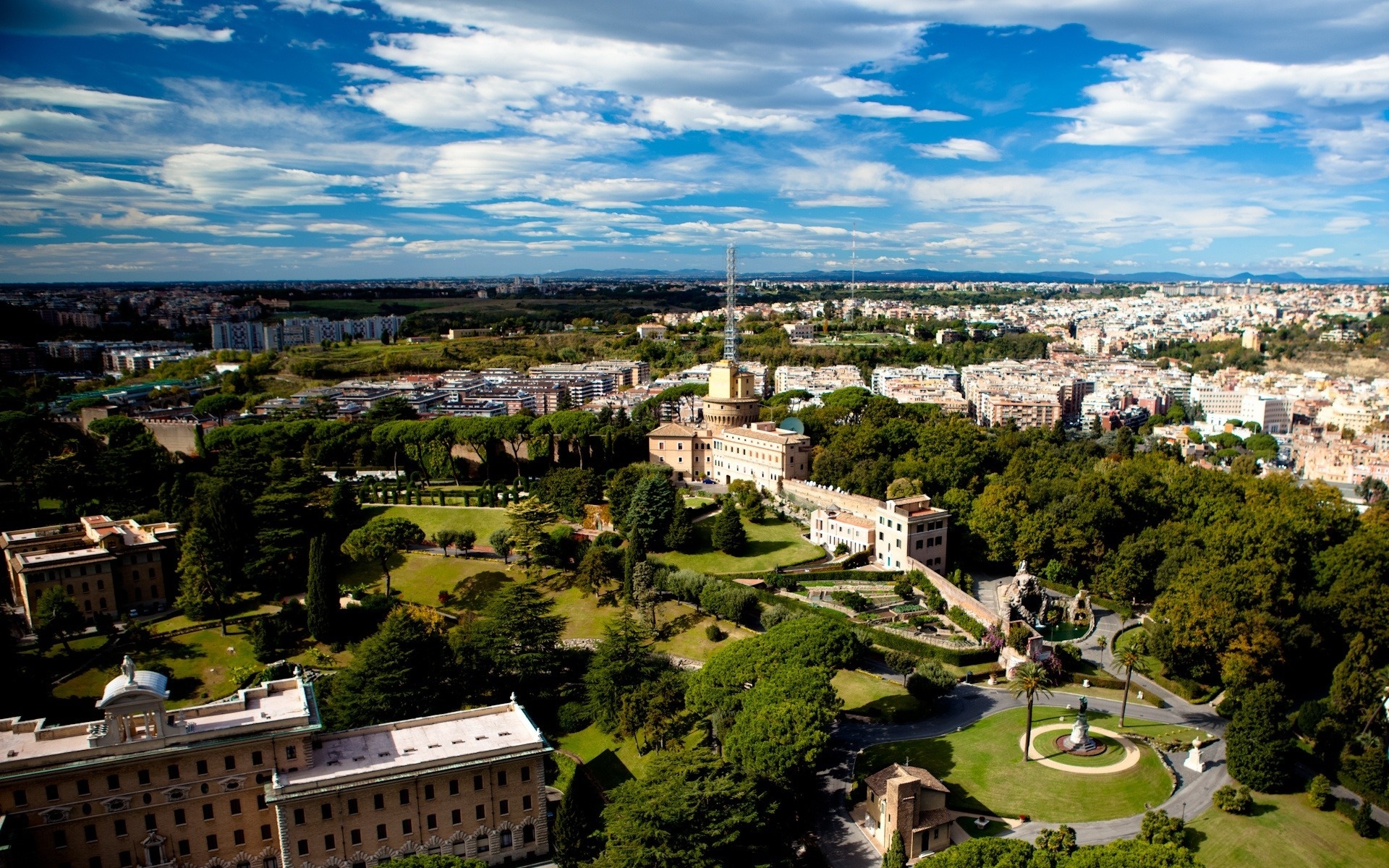 Vatican City, Rome, Cityscape, Iconic Landmarks, 1920x1200 HD Desktop