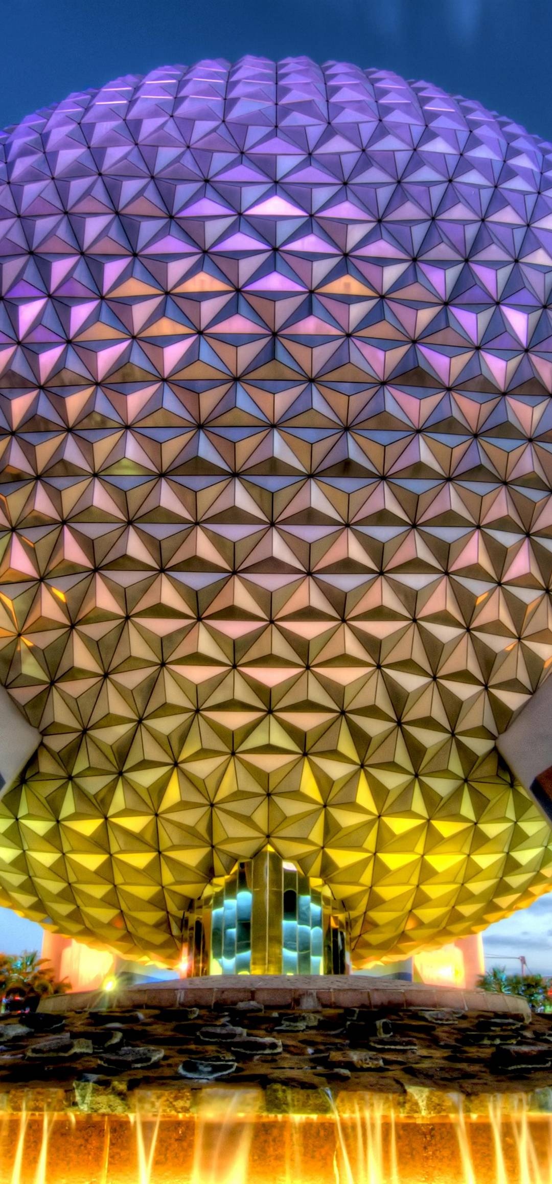 Epcot Park, Bay Lake Florida, USA, Wallpaper, 1080x2320 HD Phone