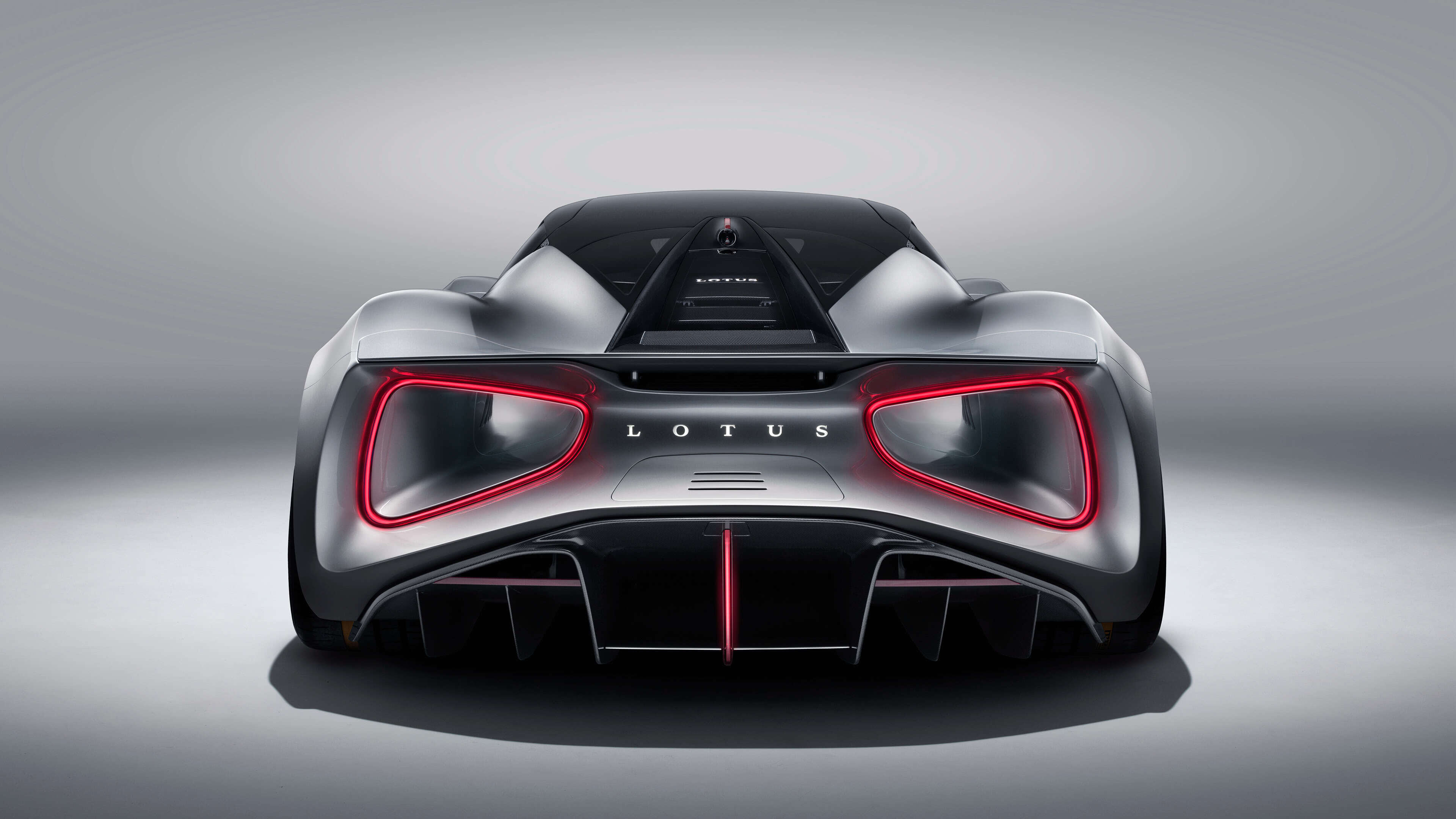 Lotus Evija, Auto luxury, Rear view elegance, 4K wallpaper, 3840x2160 4K Desktop