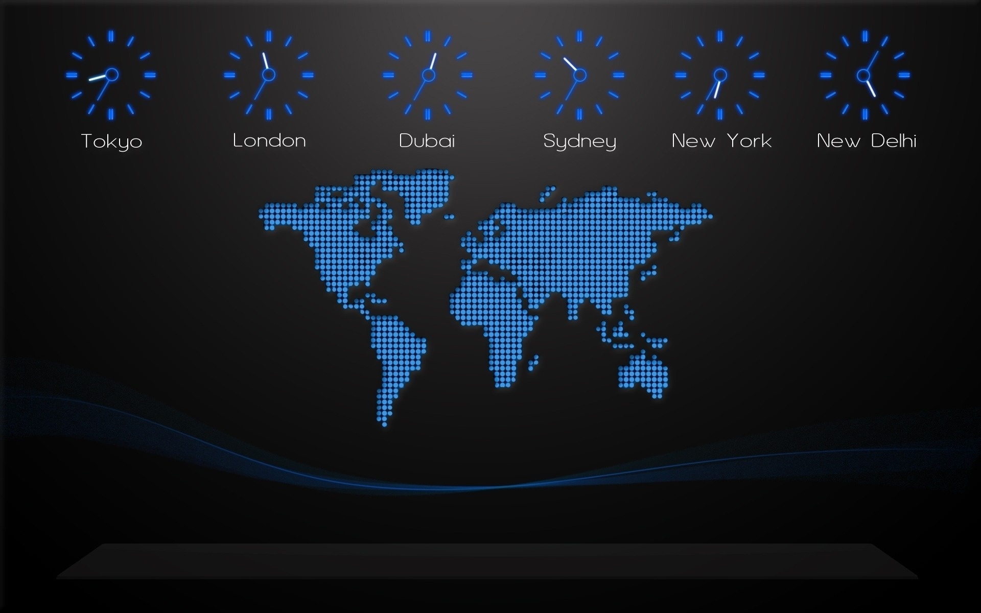 World clock, Clock Wallpaper, 1920x1200 HD Desktop