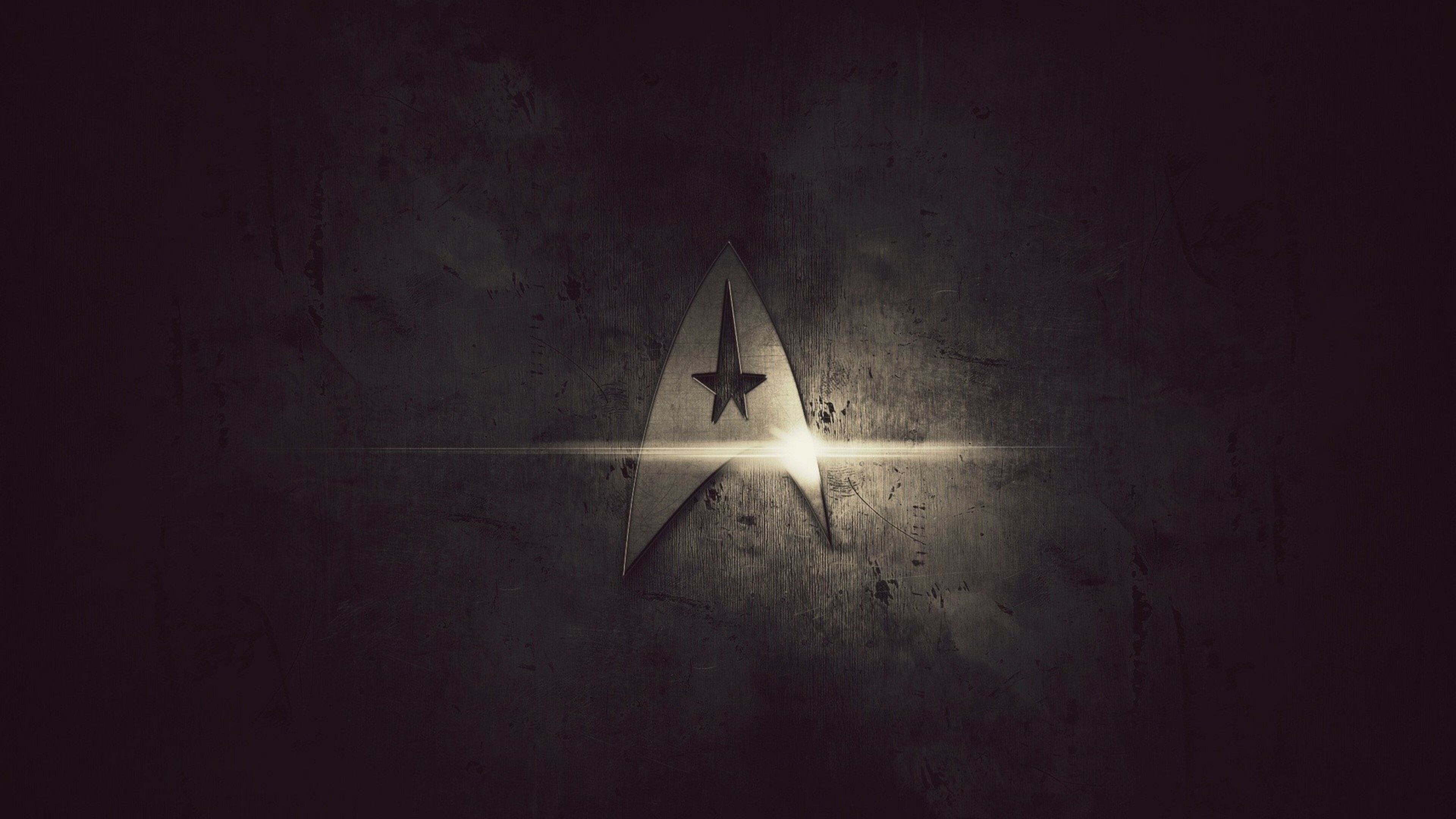 Starfleet Badge, Star Trek Wallpaper, 3840x2160 4K Desktop