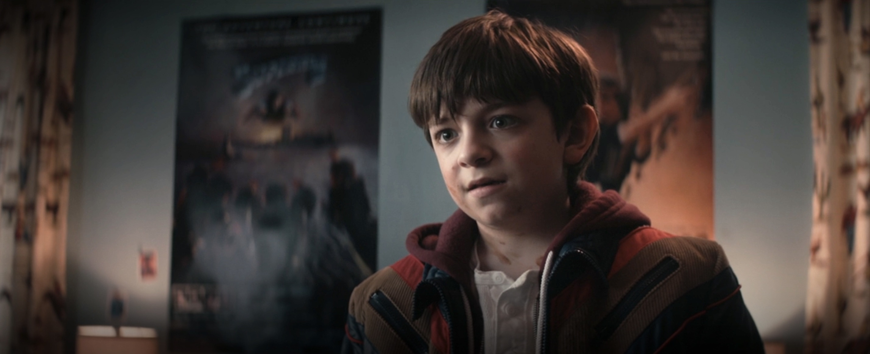 8-Bit Christmas cast, Young Jake Doyle, Child actor, Vague Visages article, 2860x1170 Dual Screen Desktop