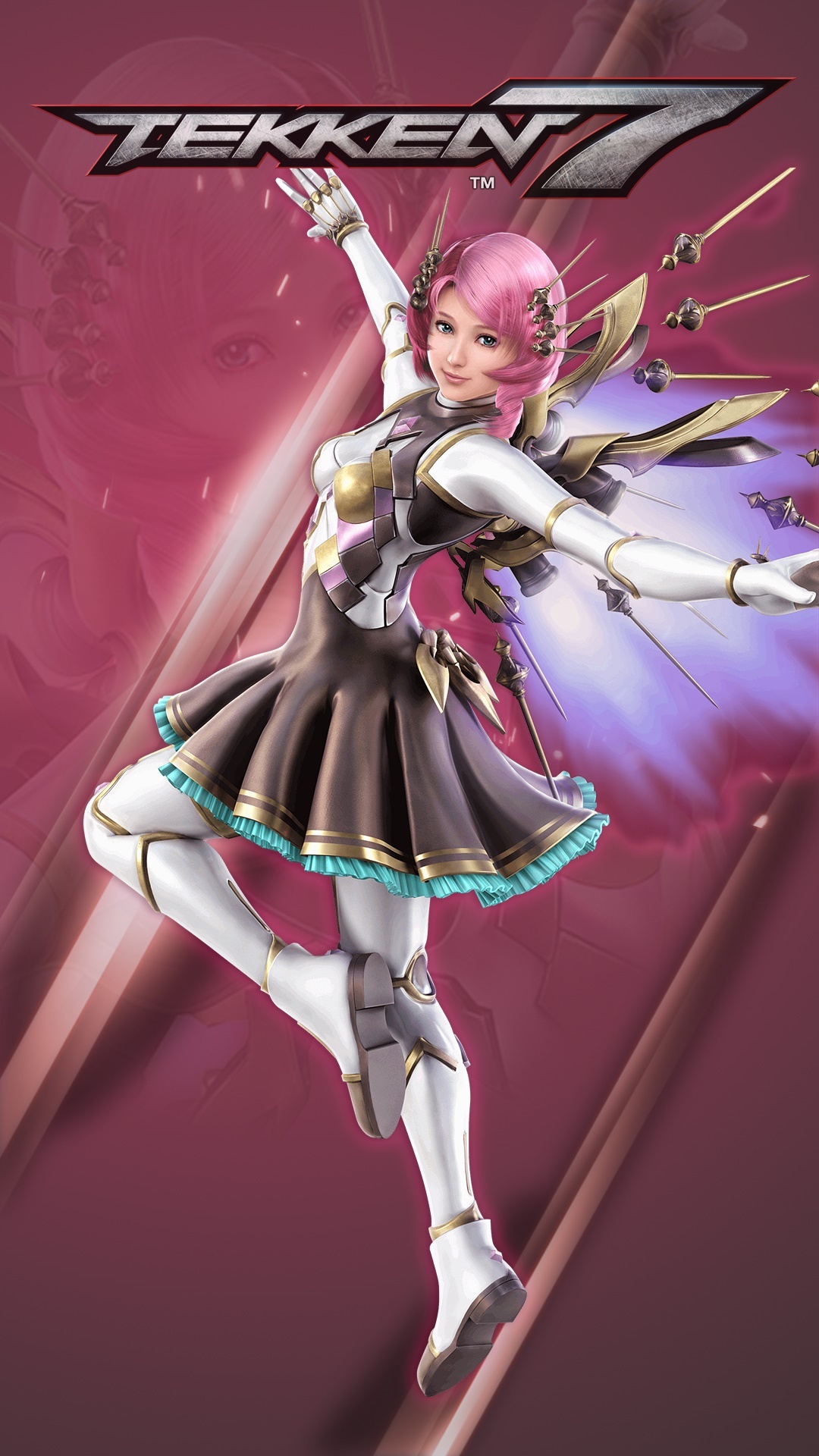 Alisa Bosconovitch, TEKKEN 7 logo, mechanical wings, Full HD Phone wallpaper