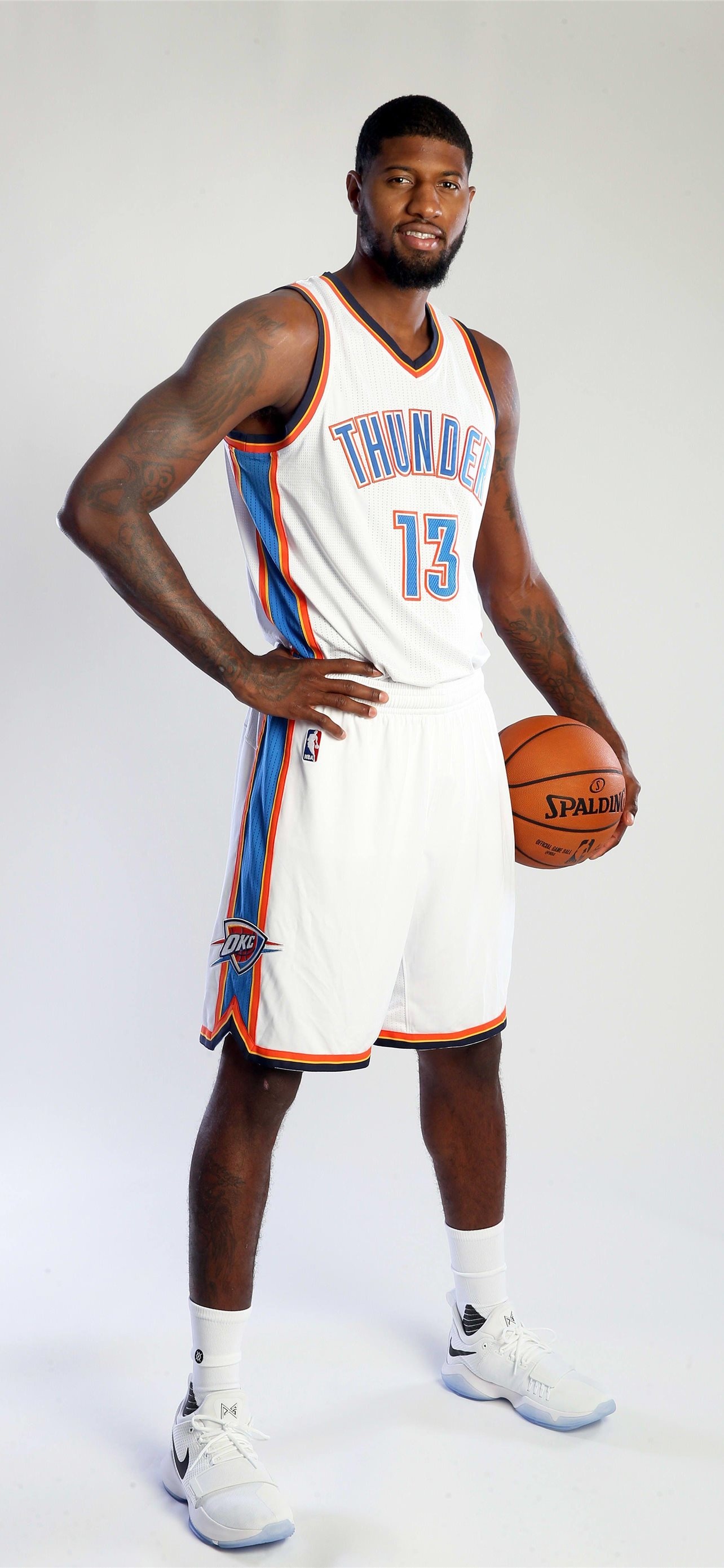 Paul George, OKC Thunder wallpapers, High-definition visuals, Fan pride, 1290x2780 HD Phone