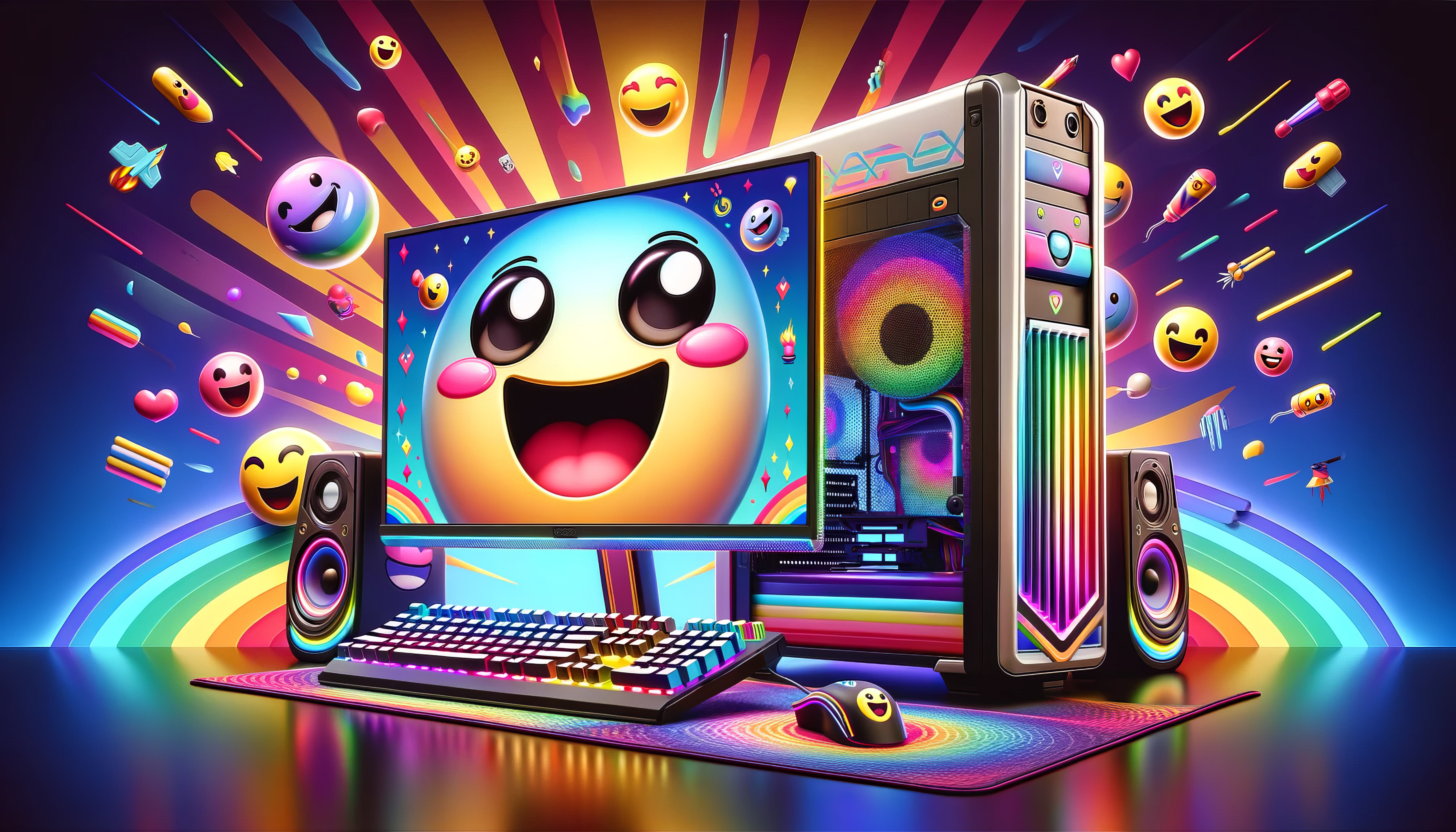 Emoji, PC Wallpaper, 3590x2050 HD Desktop