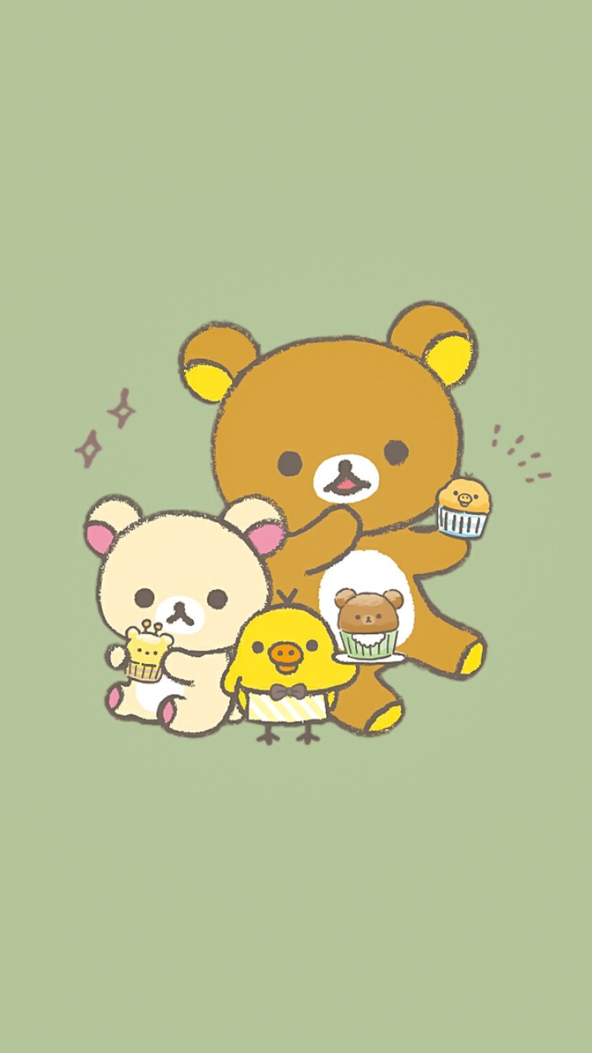 Free download Rilakkuma, Korilakkuma phone wallpapers, 1160x2050 HD Phone