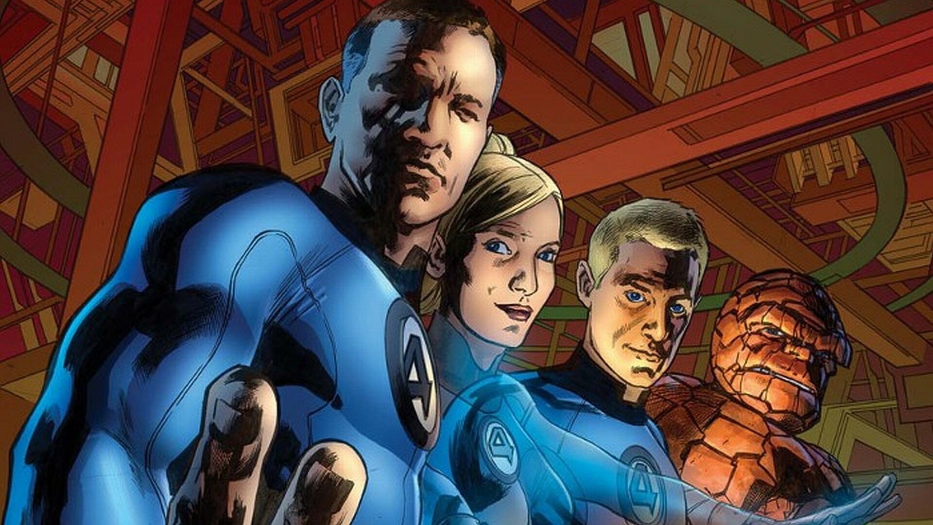 Fantastic Four comics, Superhero team, Iconic characters, Marvel Universe, 1920x1080 Full HD Desktop