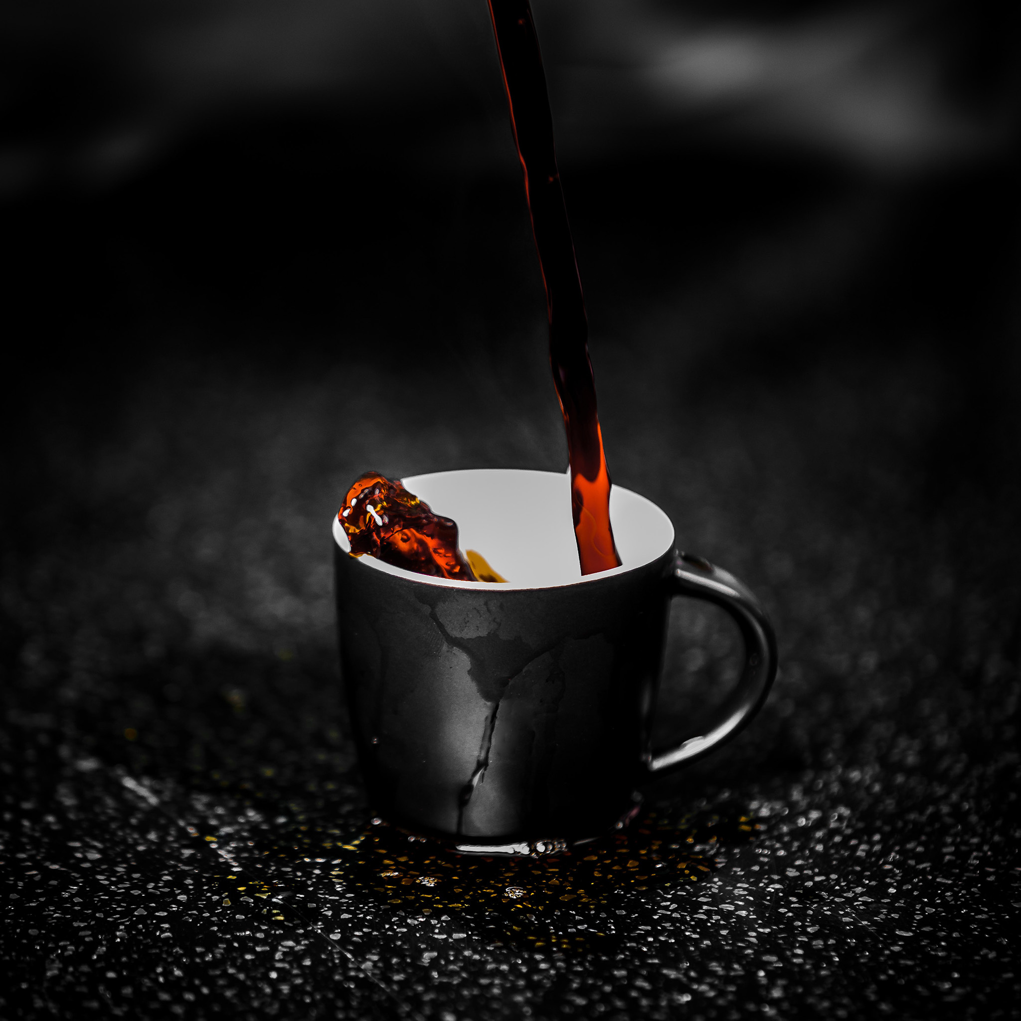 iPad coffee wallpapers, Tablet display, Coffee-themed backgrounds, Digital art, 2050x2050 HD Phone