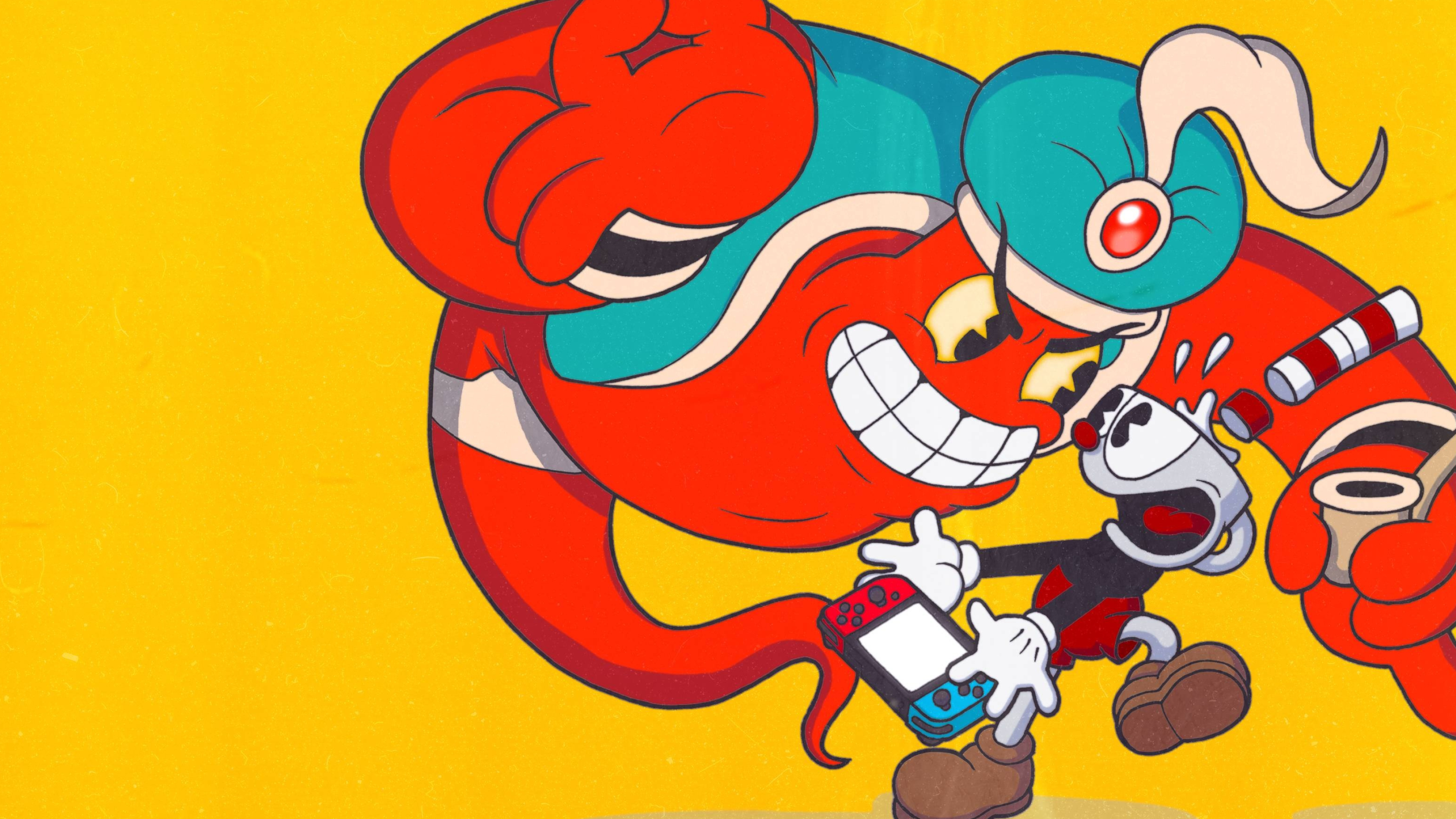 The Cuphead Show!, Animation, Cuphead, Wallpapers, 3840x2160 4K Desktop