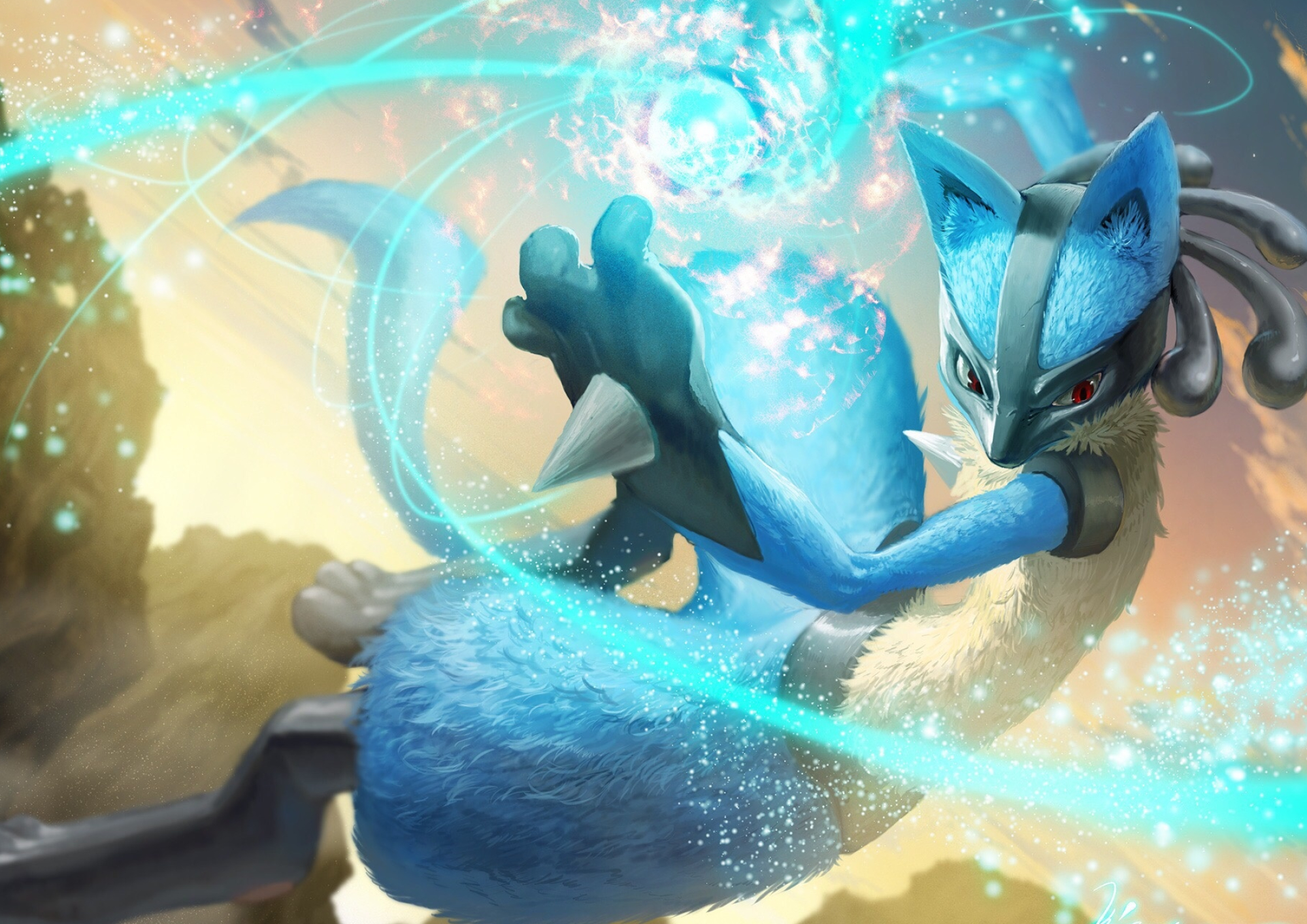 Lucario Pokmon, Fondos de pantalla, 2000x1420 HD Desktop