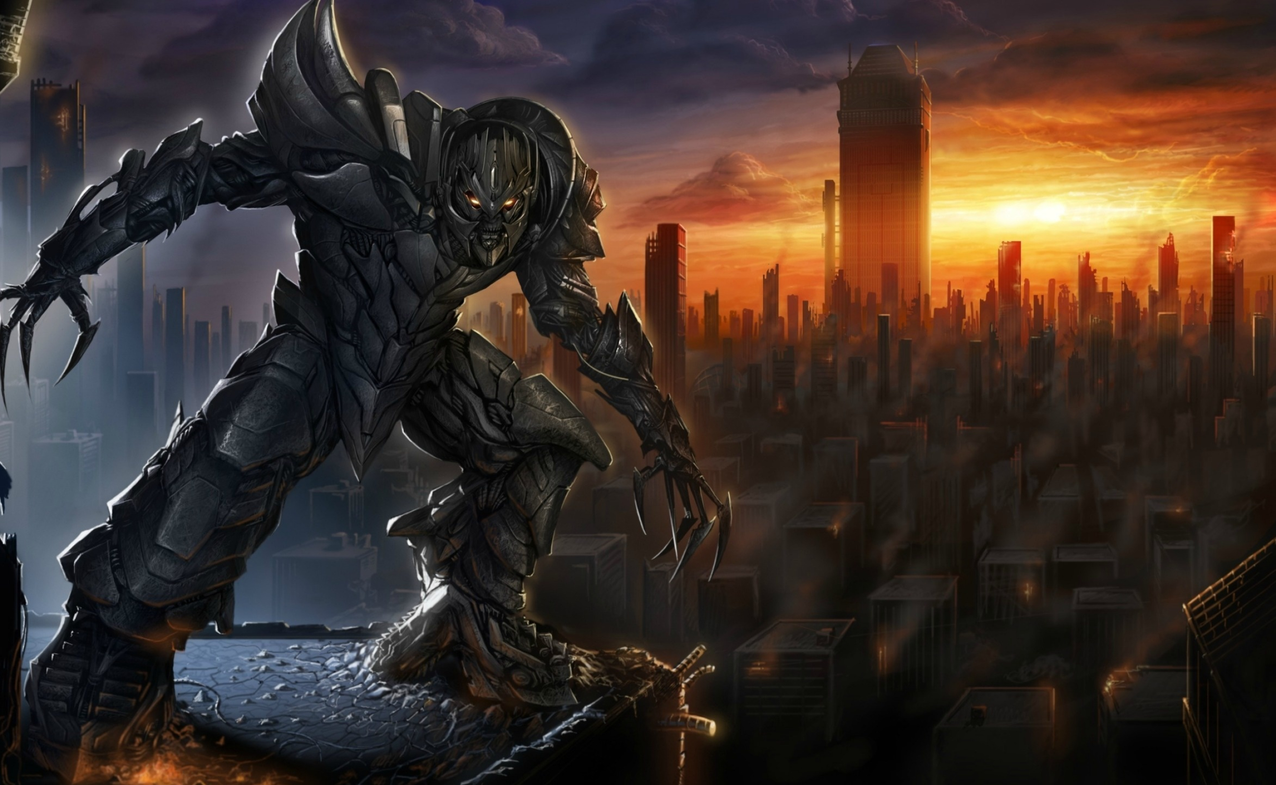 Megatron, Movies, Legendary villain, Unstoppable force, 2600x1600 HD Desktop