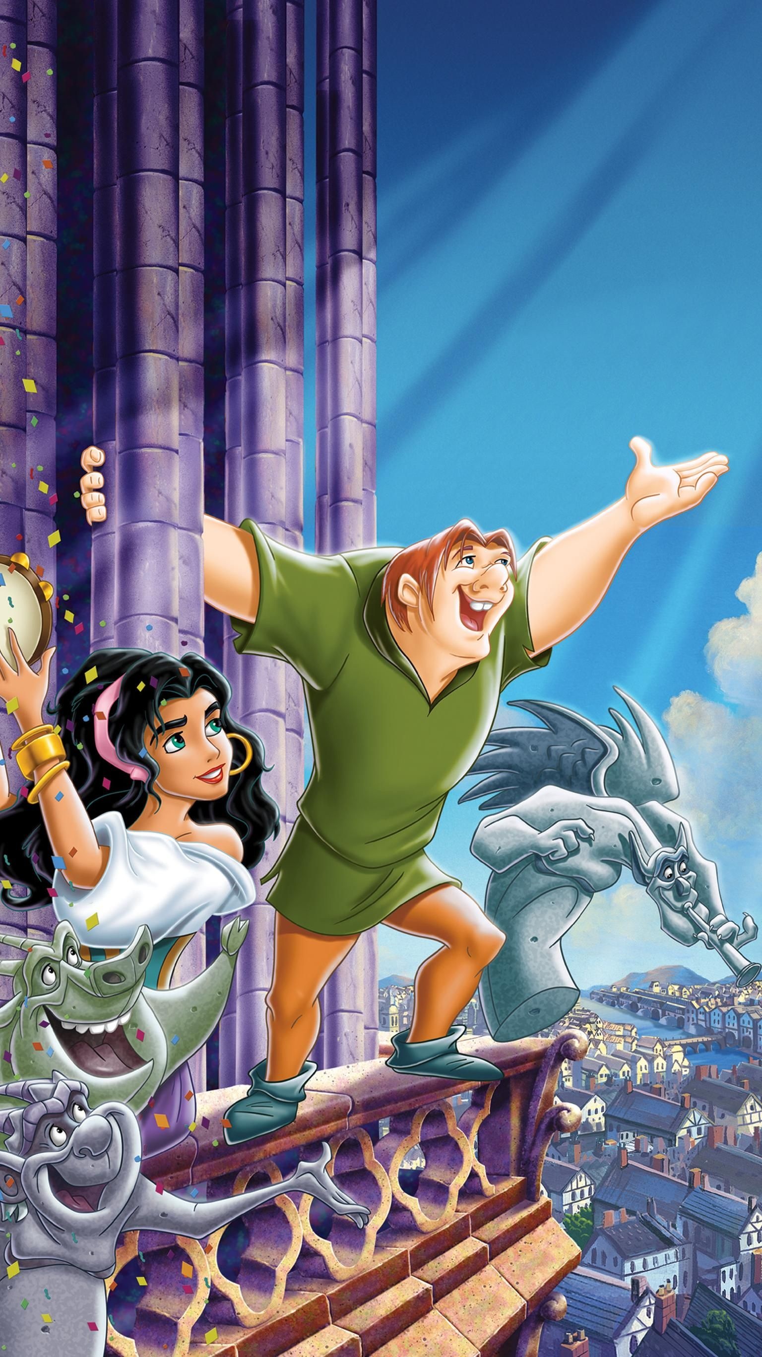 The Hunchback of Notre Dame, Phone wallpaper, Moviemania, Disney stories, 1540x2740 HD Phone