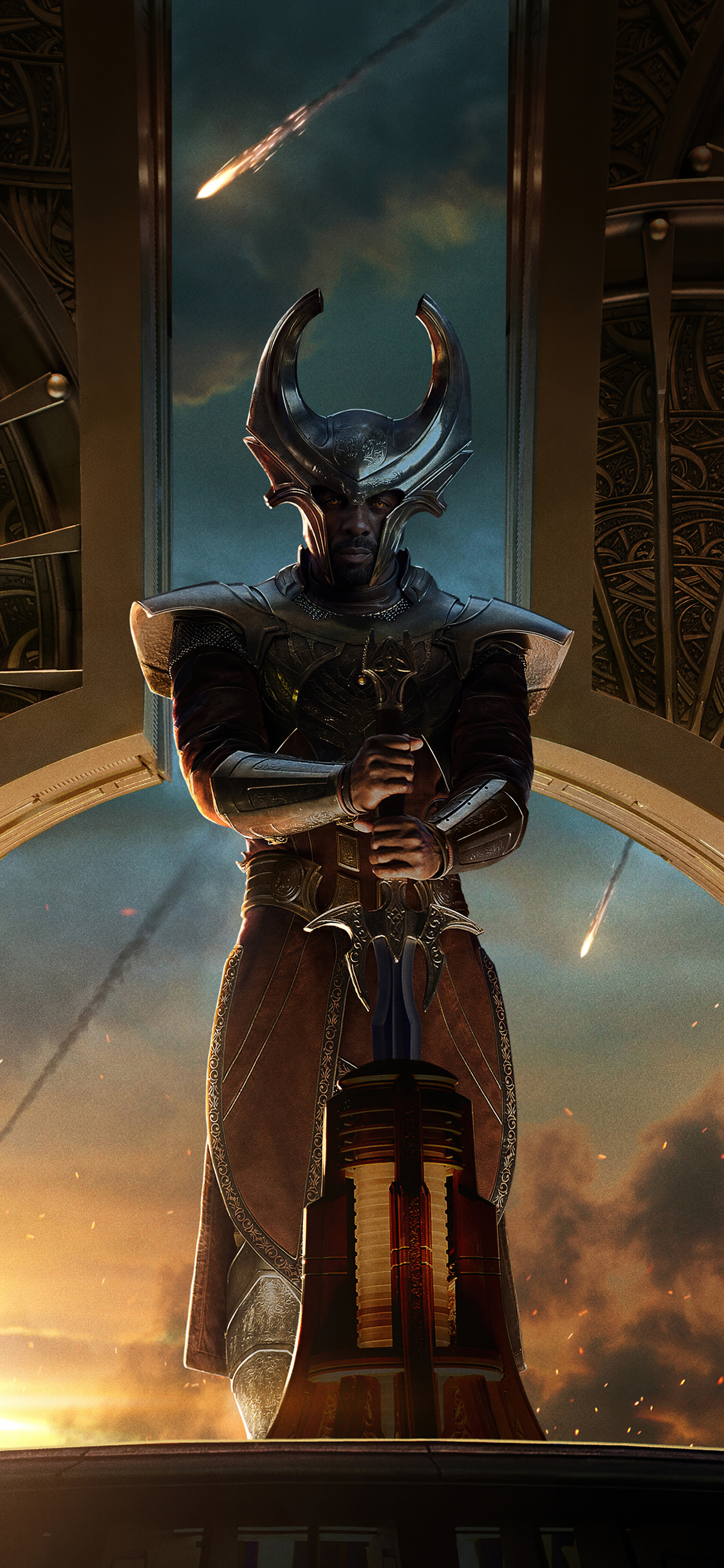 Heimdall, Thor The Dark World, HD 4K, 1130x2440 HD Phone