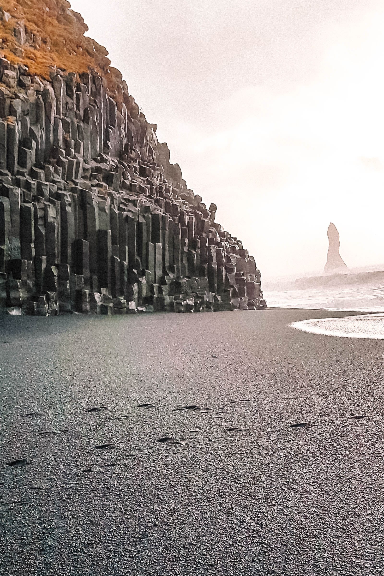 Reynisfjara, Iceland Wallpaper, 1600x2400 HD Phone