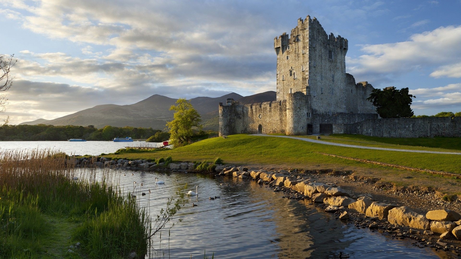 Irish Castle, Desktop wallpapers, Ireland castle, Stunning backgrounds, 1920x1080 Full HD Desktop