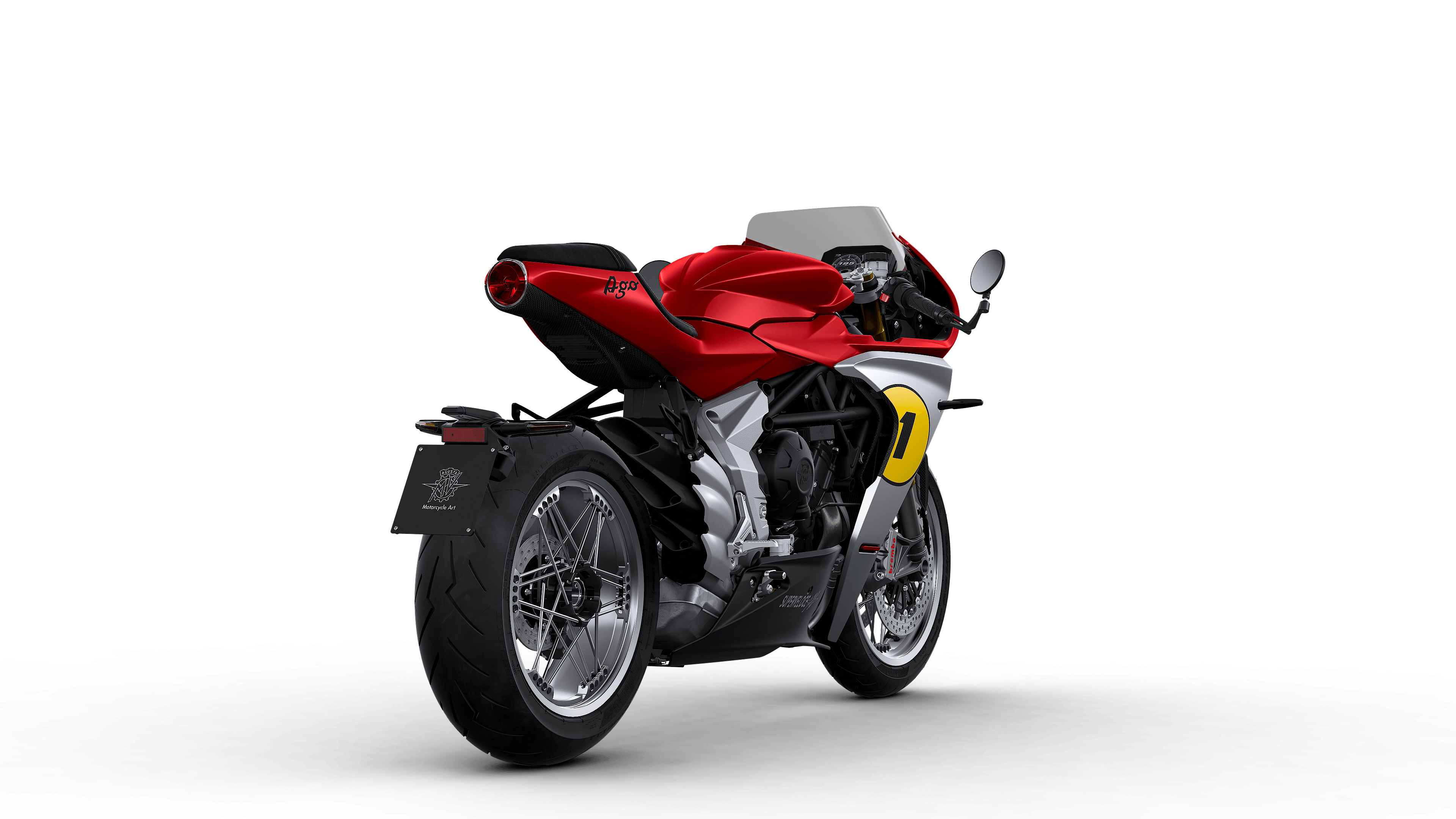 MV Agusta Superveloce Ago, Motorcycle art, Luxury bike, MV Agusta Australia, 3840x2160 4K Desktop