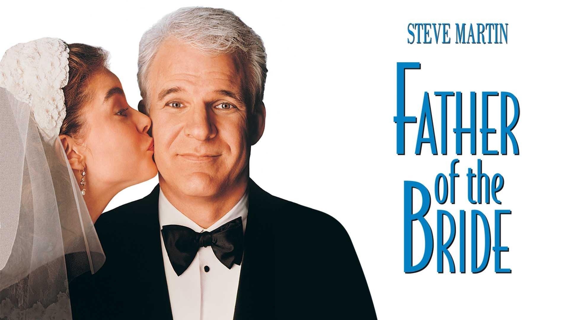 Father of the Bride Online, Streaming service, Heartwarming family film, Memorable wedding scene, 1920x1080 Full HD Desktop