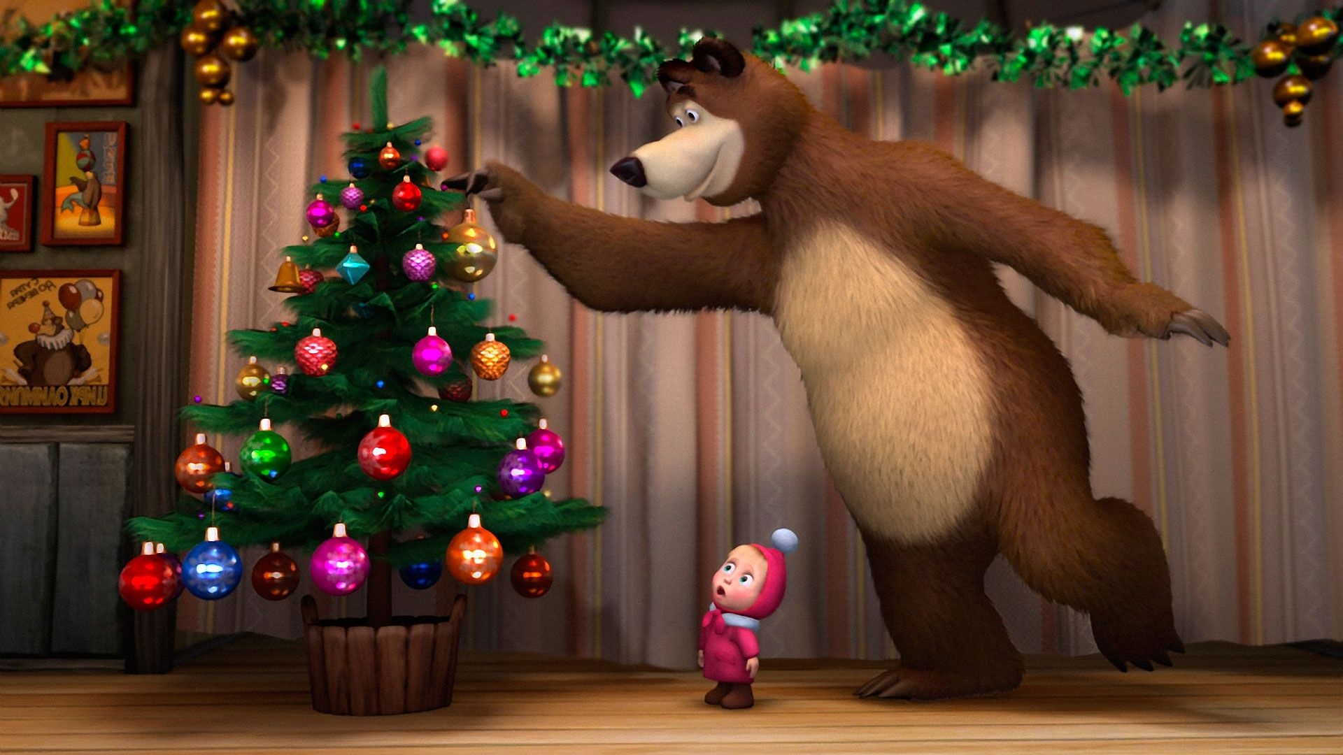 S01E03, Masha and the Bear Wallpaper, 1920x1080 Full HD Desktop