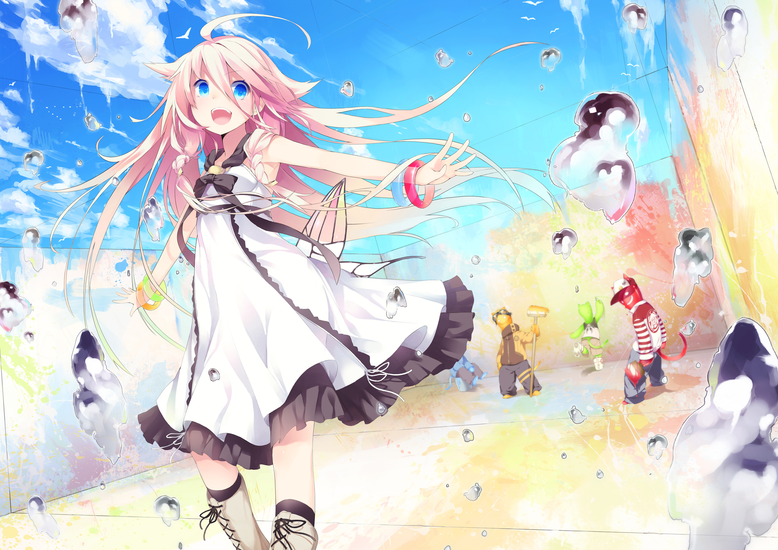 IA Vocaloid brilliance, Mesmerizing songs, Digital diva, Captivating performances, 2500x1770 HD Desktop