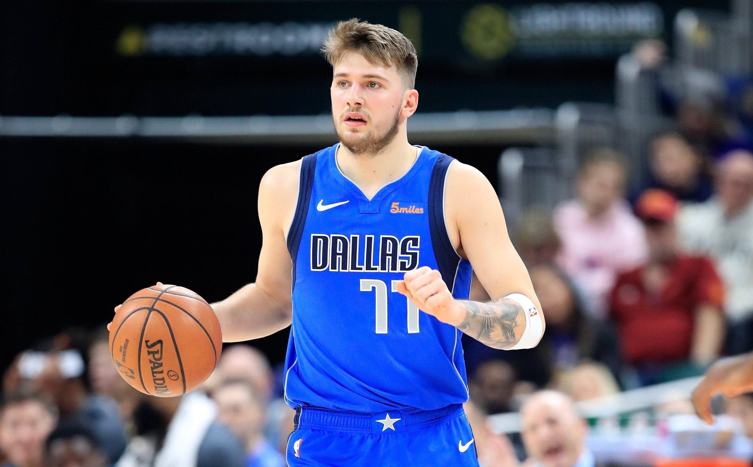 Luka Doncic, Mavs, Playoffs, Scary, 2500x1560 HD Desktop