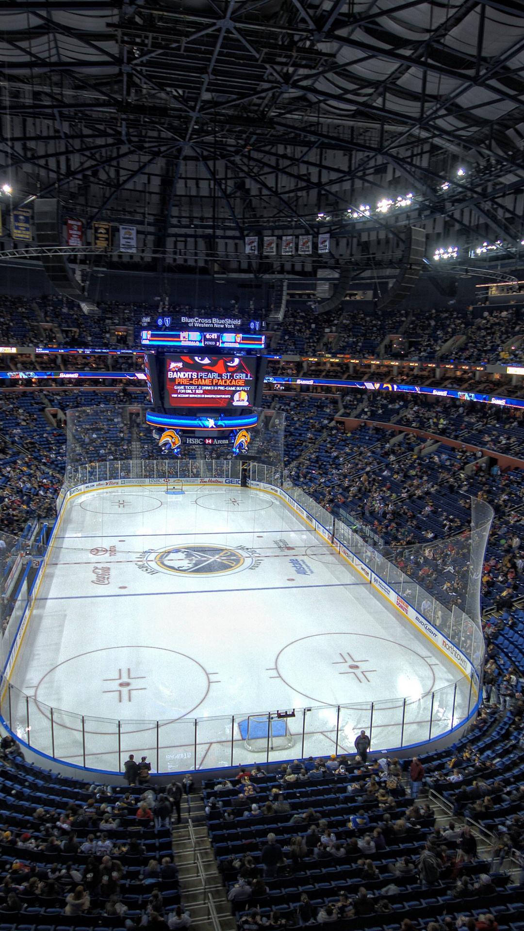 KeyBank Center, Hockey Wallpaper, 1080x1920 Full HD Phone