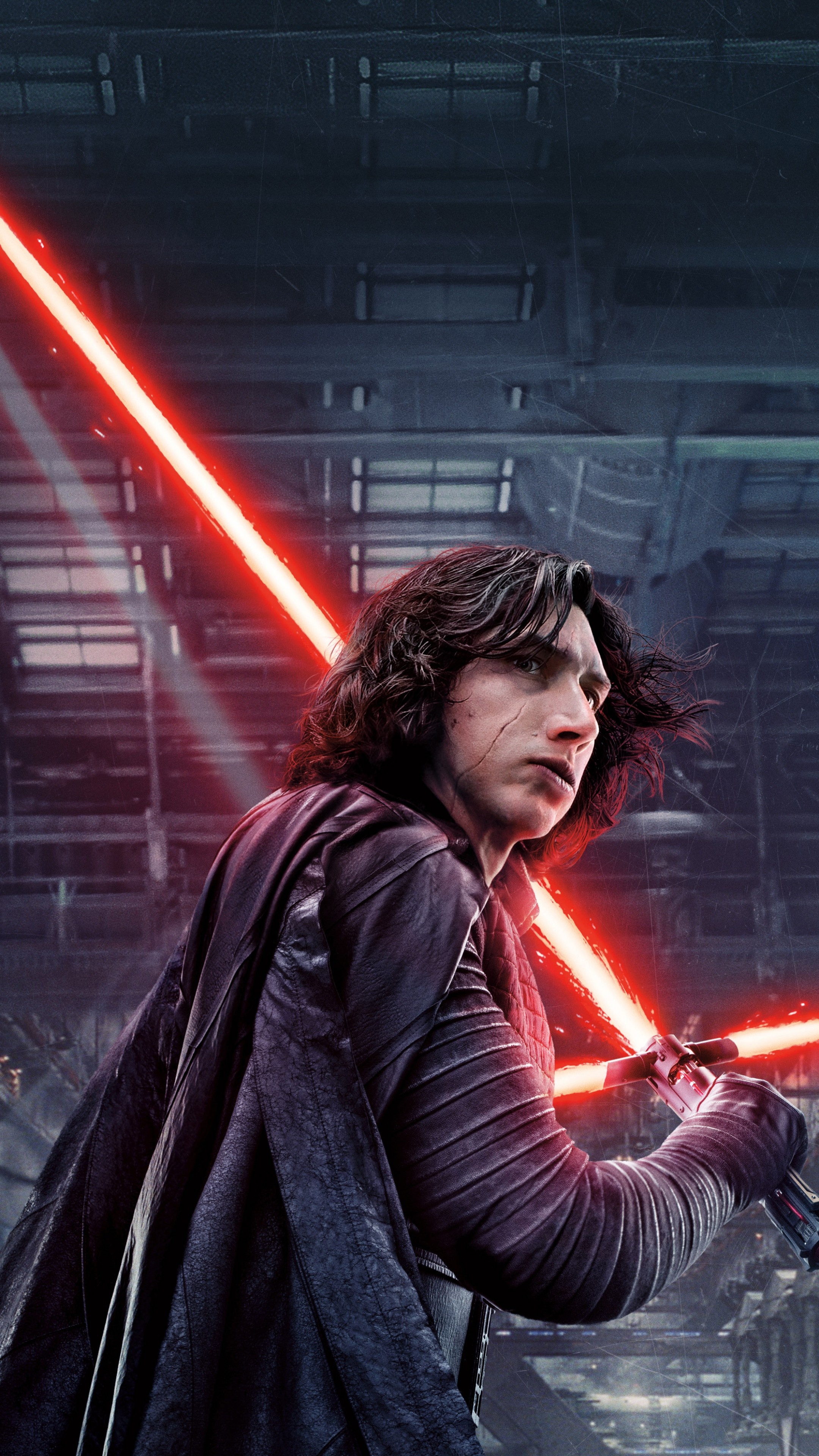 Star Wars, The Last Jedi, Adam Driver, 5K, 2160x3840 4K Phone