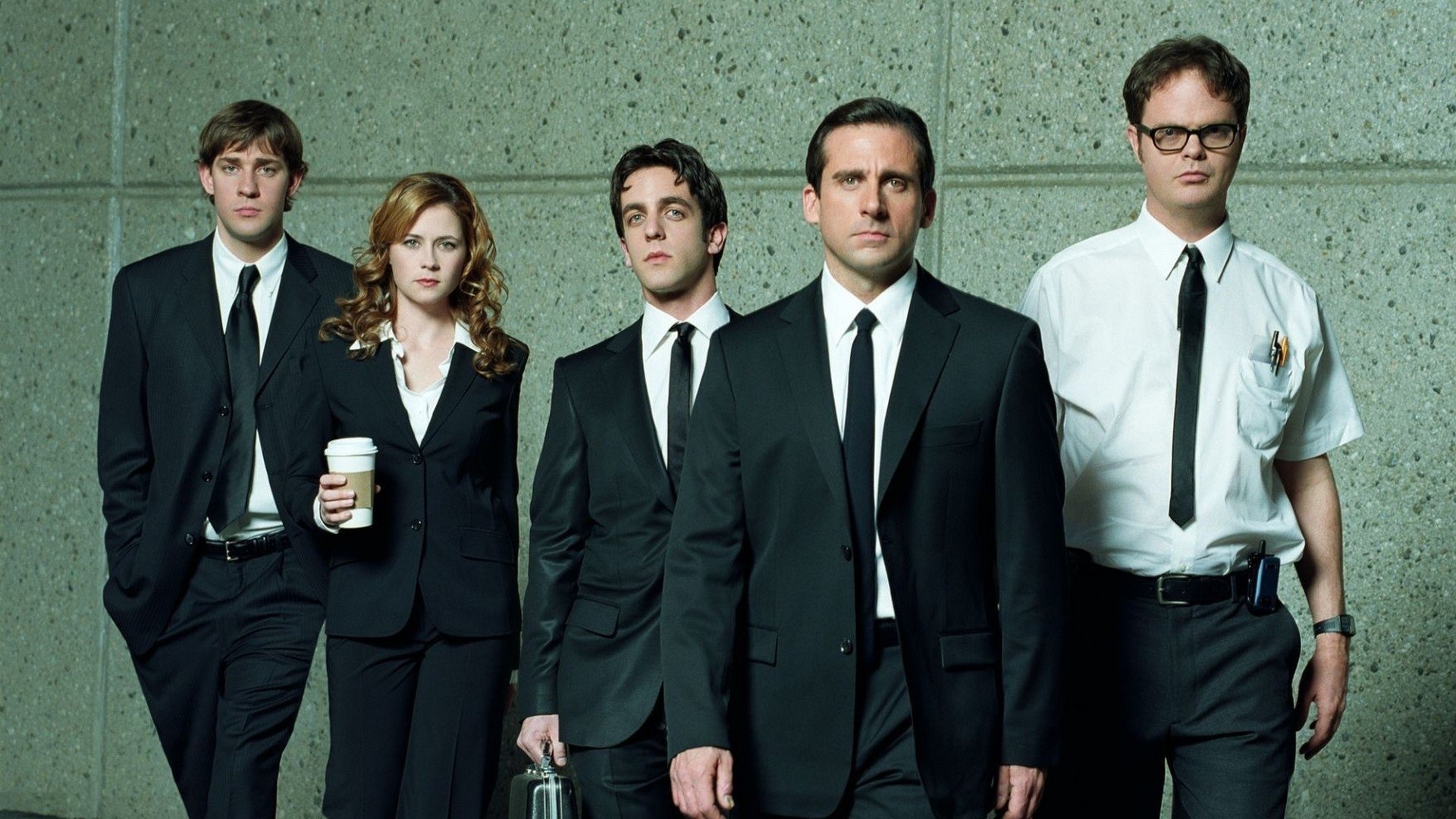 Pam Beesly, Steve Carell, HD wallpaper, Background image, 1920x1080 Full HD Desktop