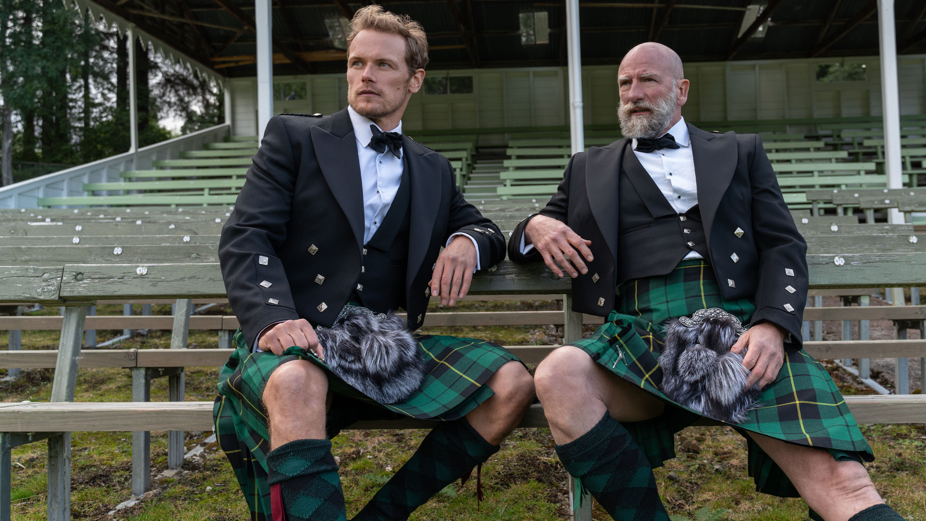 Men in Kilts, A roadtrip with Sam, Neon, 3840x2160 4K Desktop