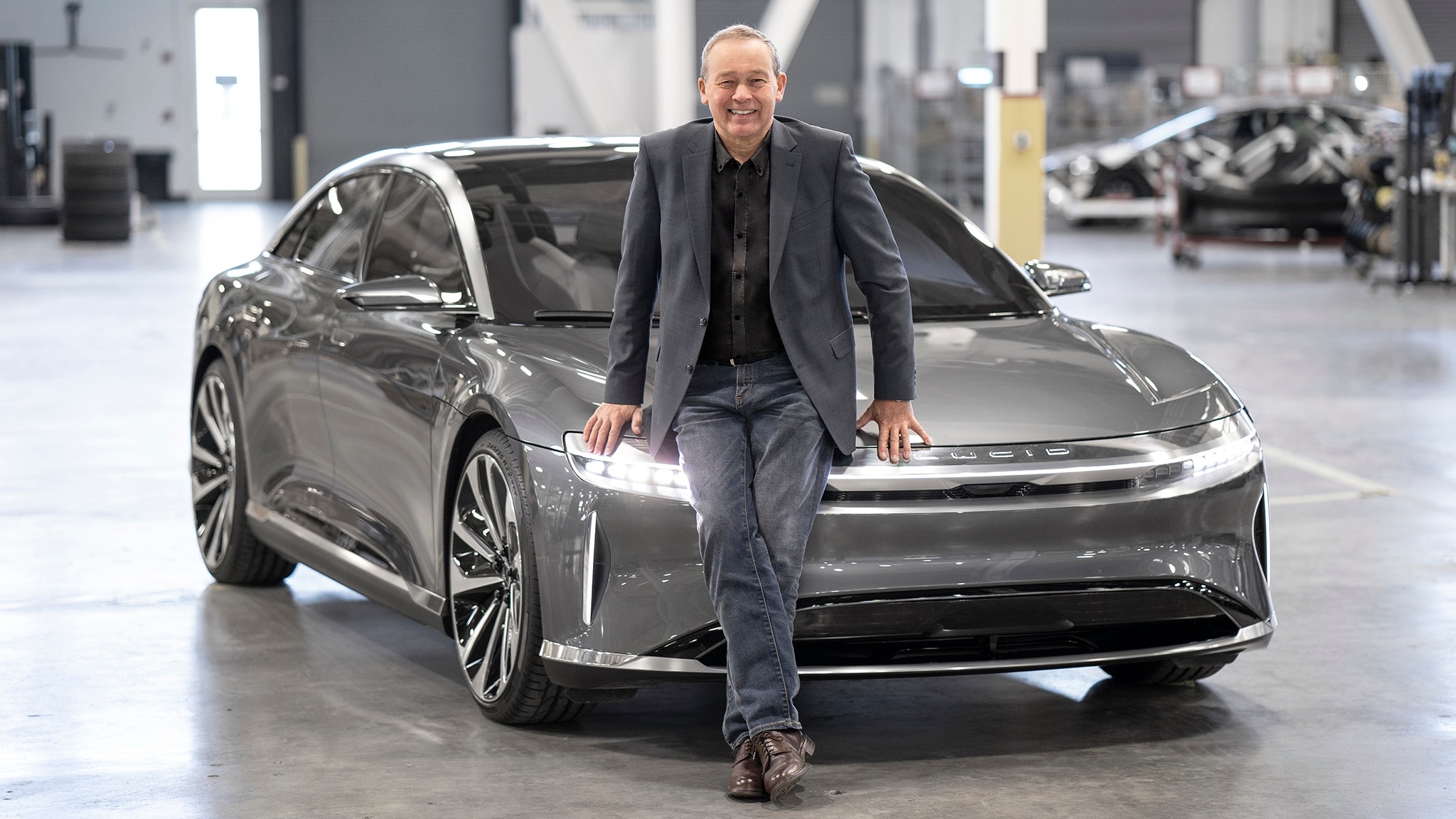 Peter Rawlinson, Lucid Motors Wallpaper, 2050x1160 HD Desktop