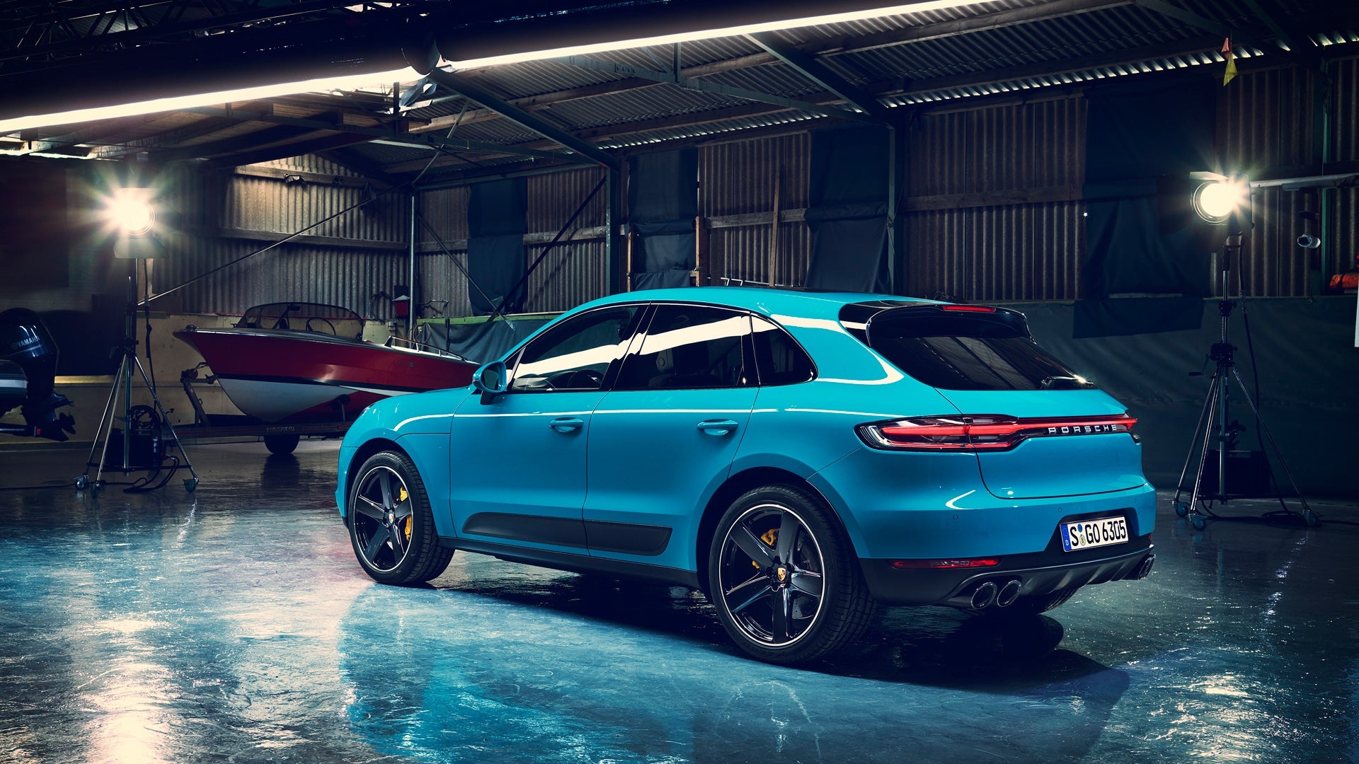 Porsche Macan, Best-selling SUV, Compact size, German engineering, 1920x1080 Full HD Desktop