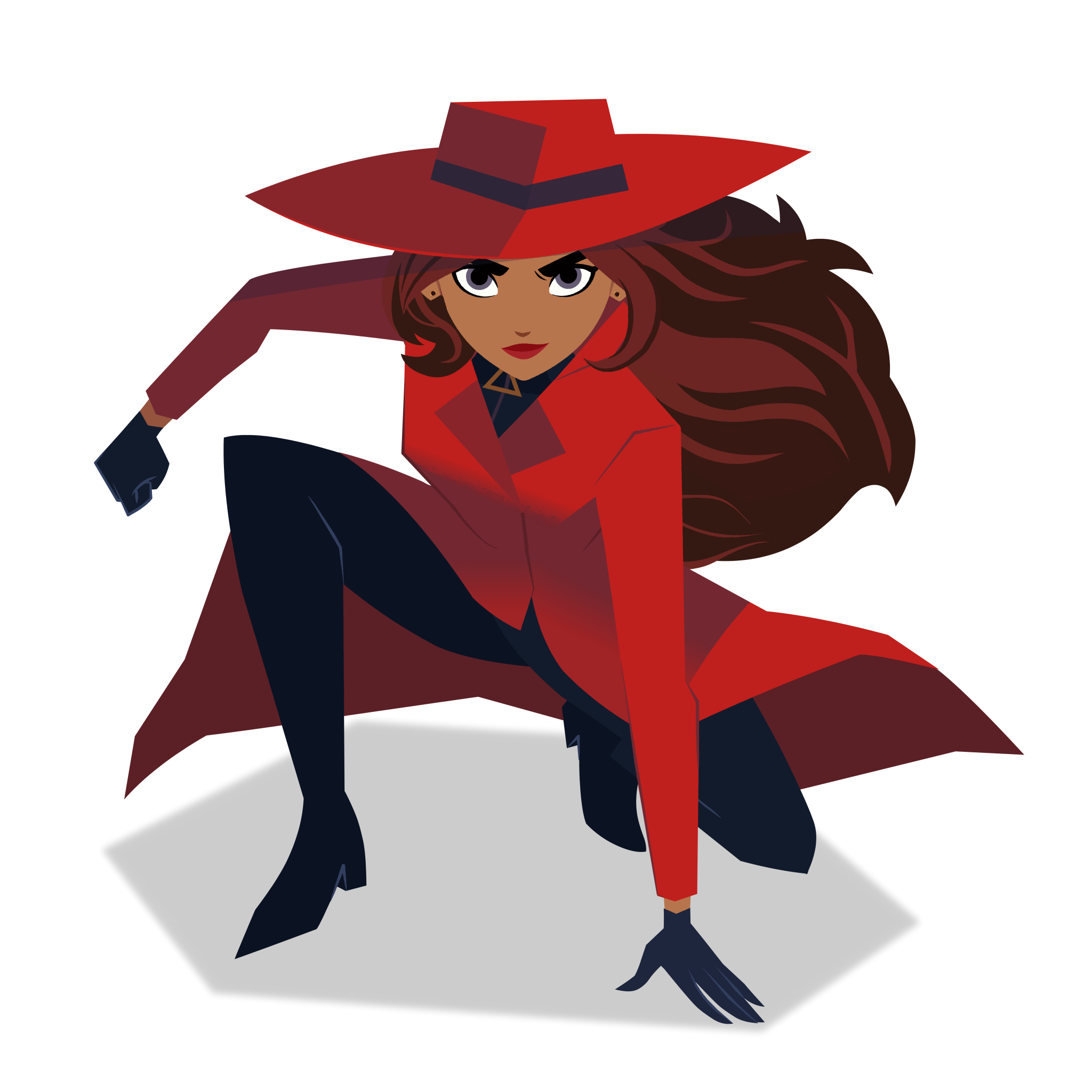 Carmen Sandiego, The Carmen Effect, 2050x2050 HD Phone