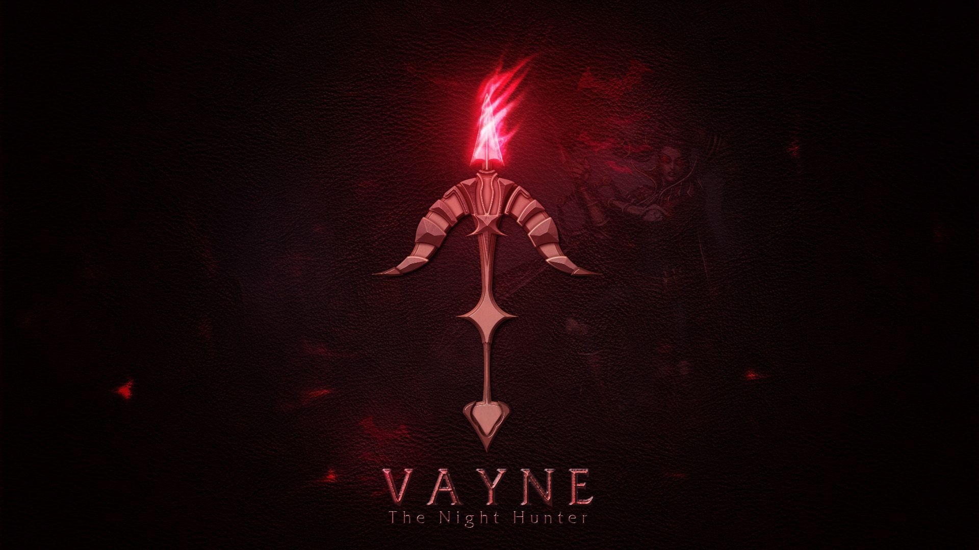 Vayne, League of Legends, Art of LOL, League, 1920x1080 Full HD Desktop