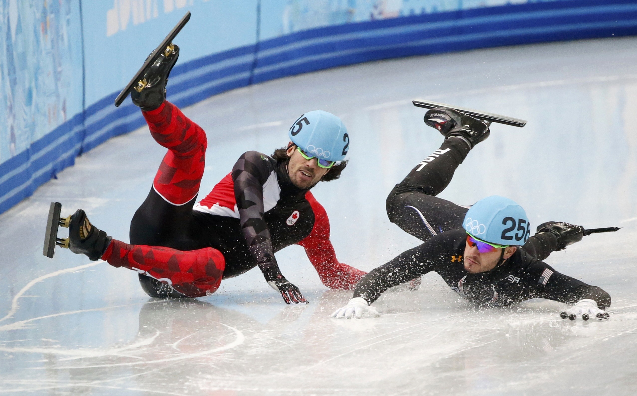 Speed skating, Winter Olympics, Sport, Ice, 2560x1590 HD Desktop