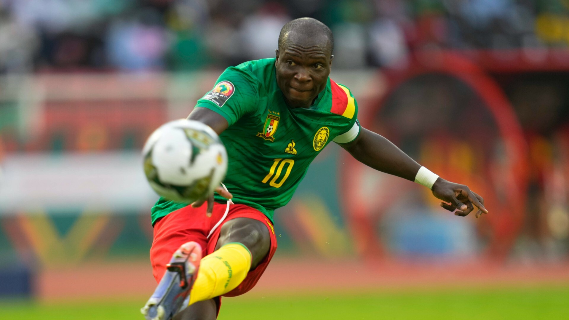 Vincent Aboubakar, Africa Cup of Nations 2022 Wallpaper, 1920x1080 Full HD Desktop