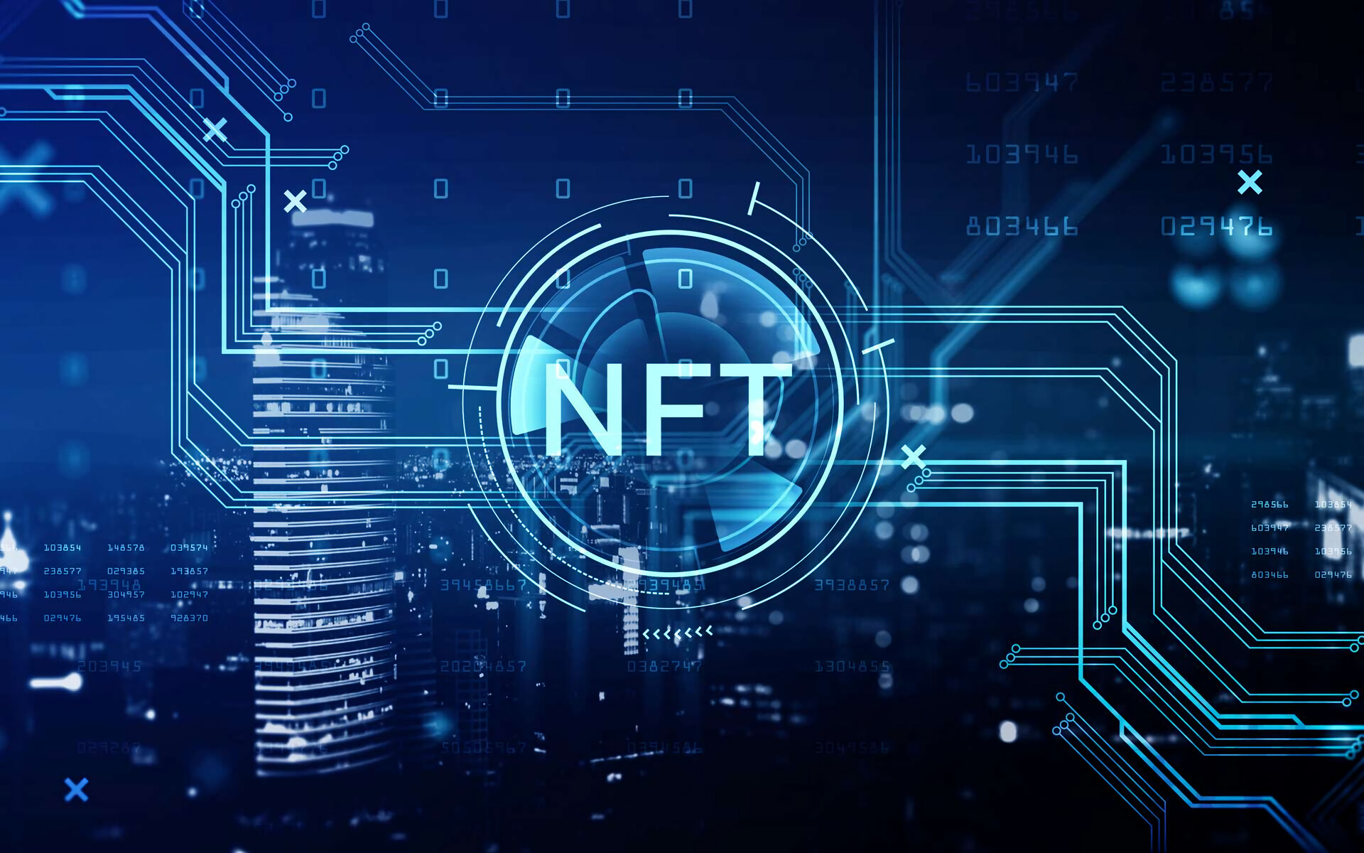 NFT wallpaper, Futuristic art, Virtual reality, Technological innovation, 1920x1200 HD Desktop