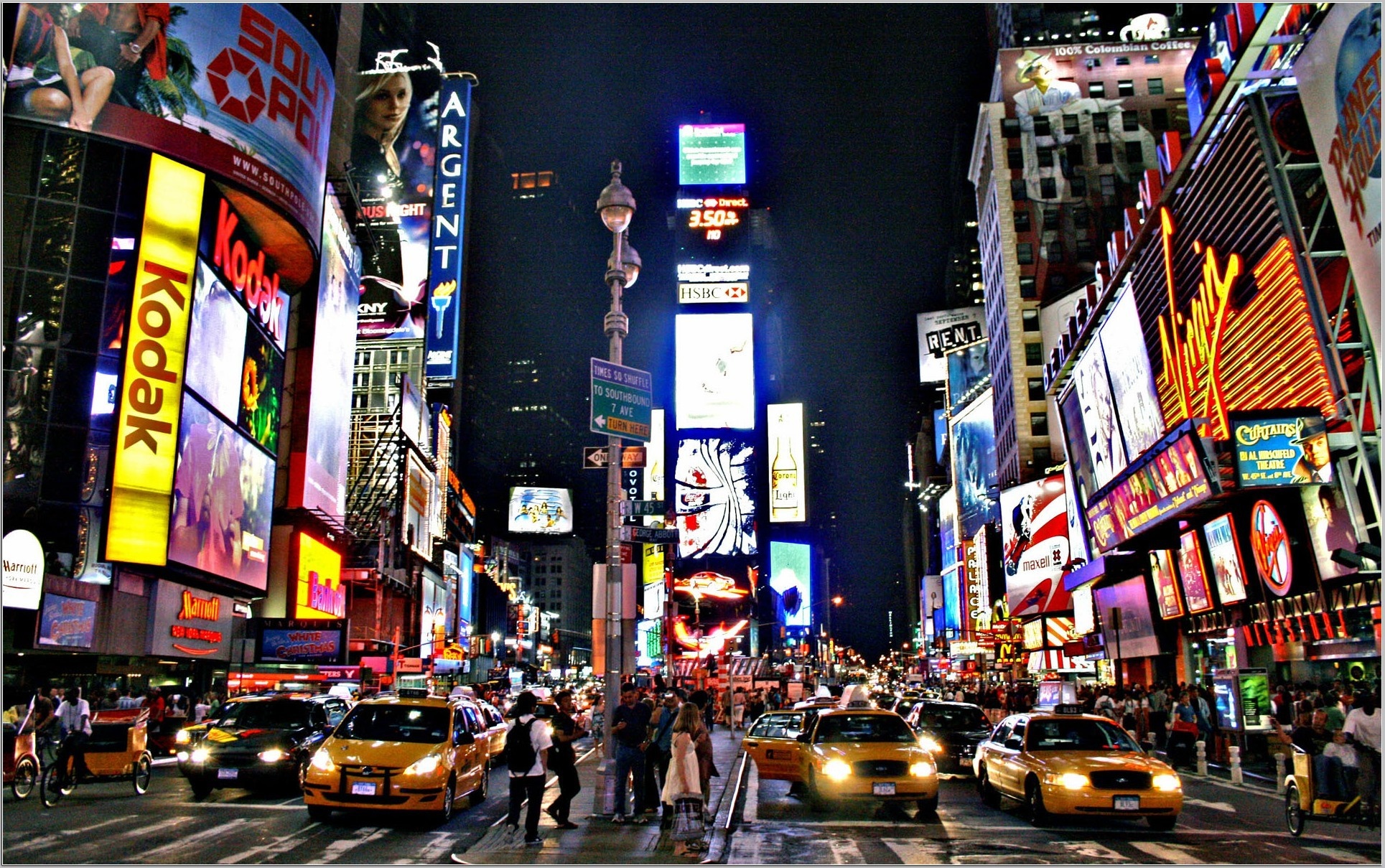 Broadway, Beautiful wallpapers, Aesthetic backgrounds, Visual delights, 1930x1210 HD Desktop