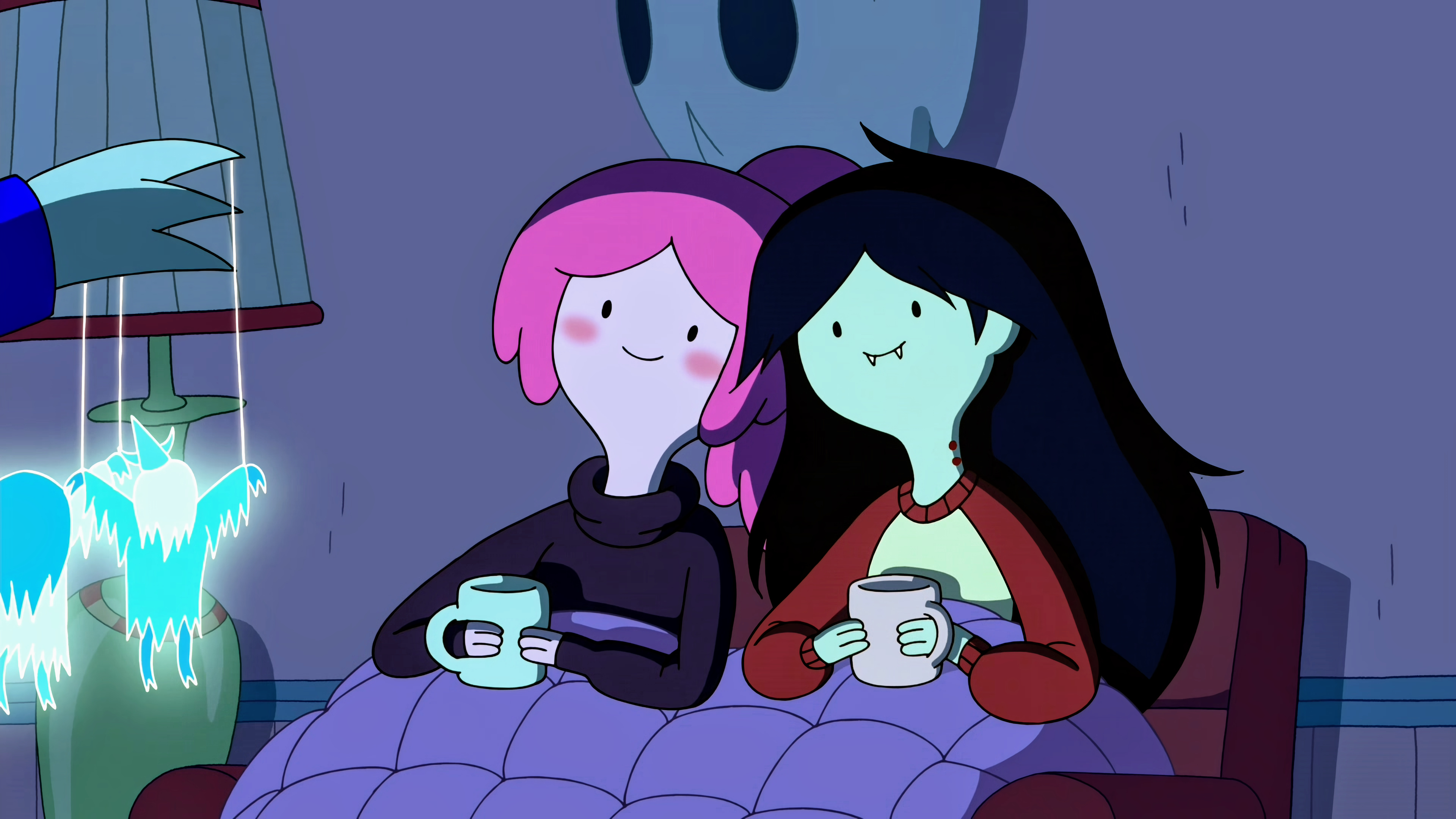 Adventure Time, Distant Lands, Bubblegum and Marceline, Animated series, 3840x2160 4K Desktop
