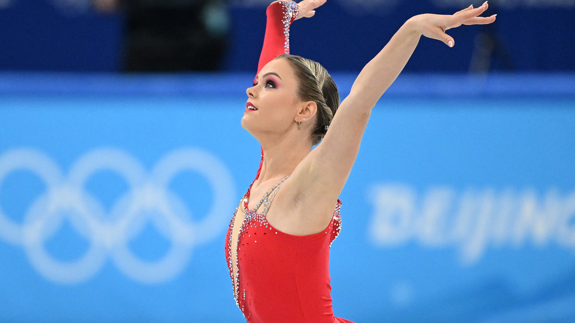 Loena Hendrickx, Unclear short freestyle, Figure skating, 1920x1080 Full HD Desktop