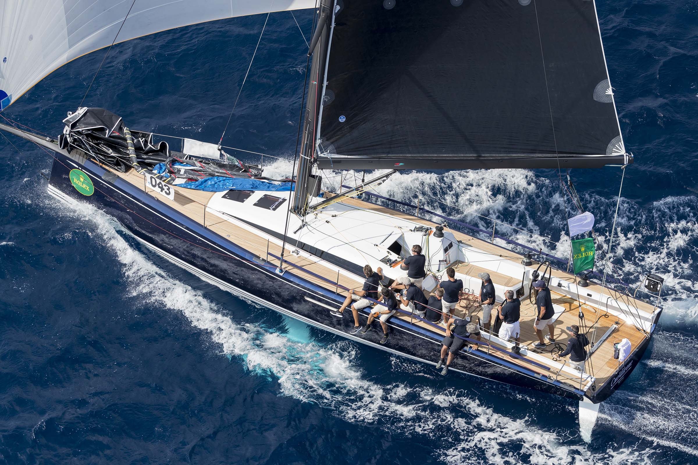 Clubswan 50 yacht, Nautor's Swan, High-performance racing, Luxury sailing, 2400x1600 HD Desktop