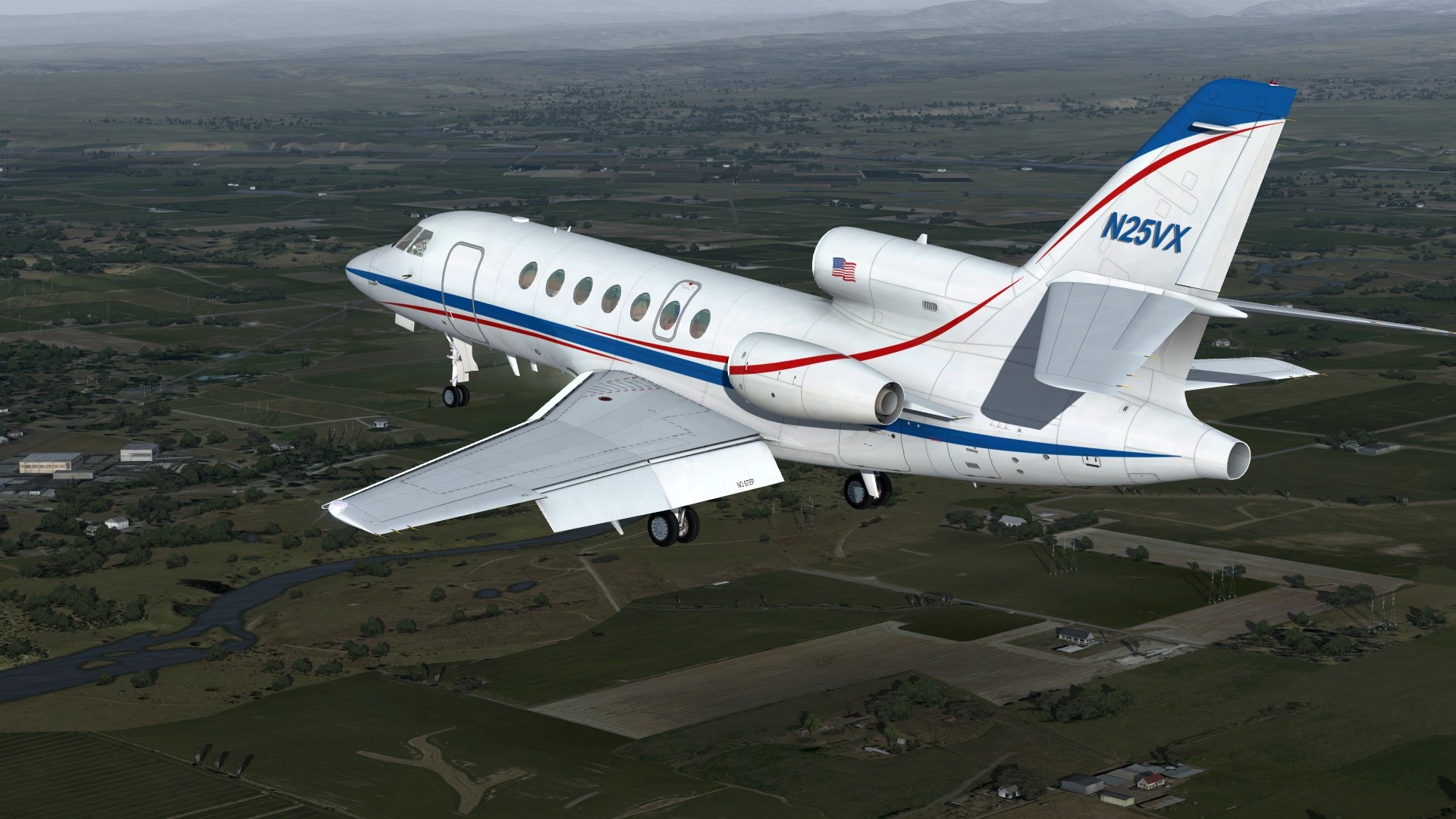 Dassault Falcon 50 von Flysimware FSX-P3D - Flugzeuge - VFR-Flightsimmer 1920x1080