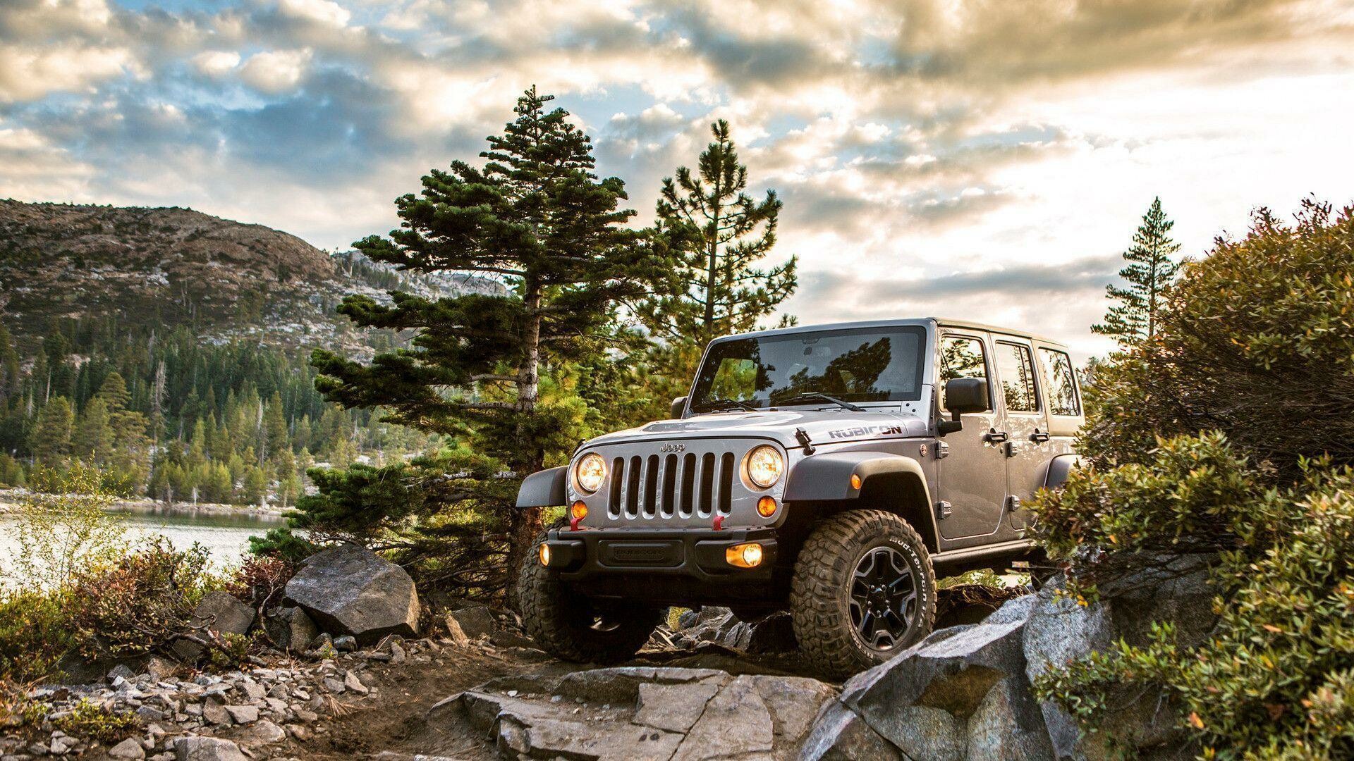 Jeep Wrangler, Off-road adventures, Legendary SUV, Iconic design, 1920x1080 Full HD Desktop