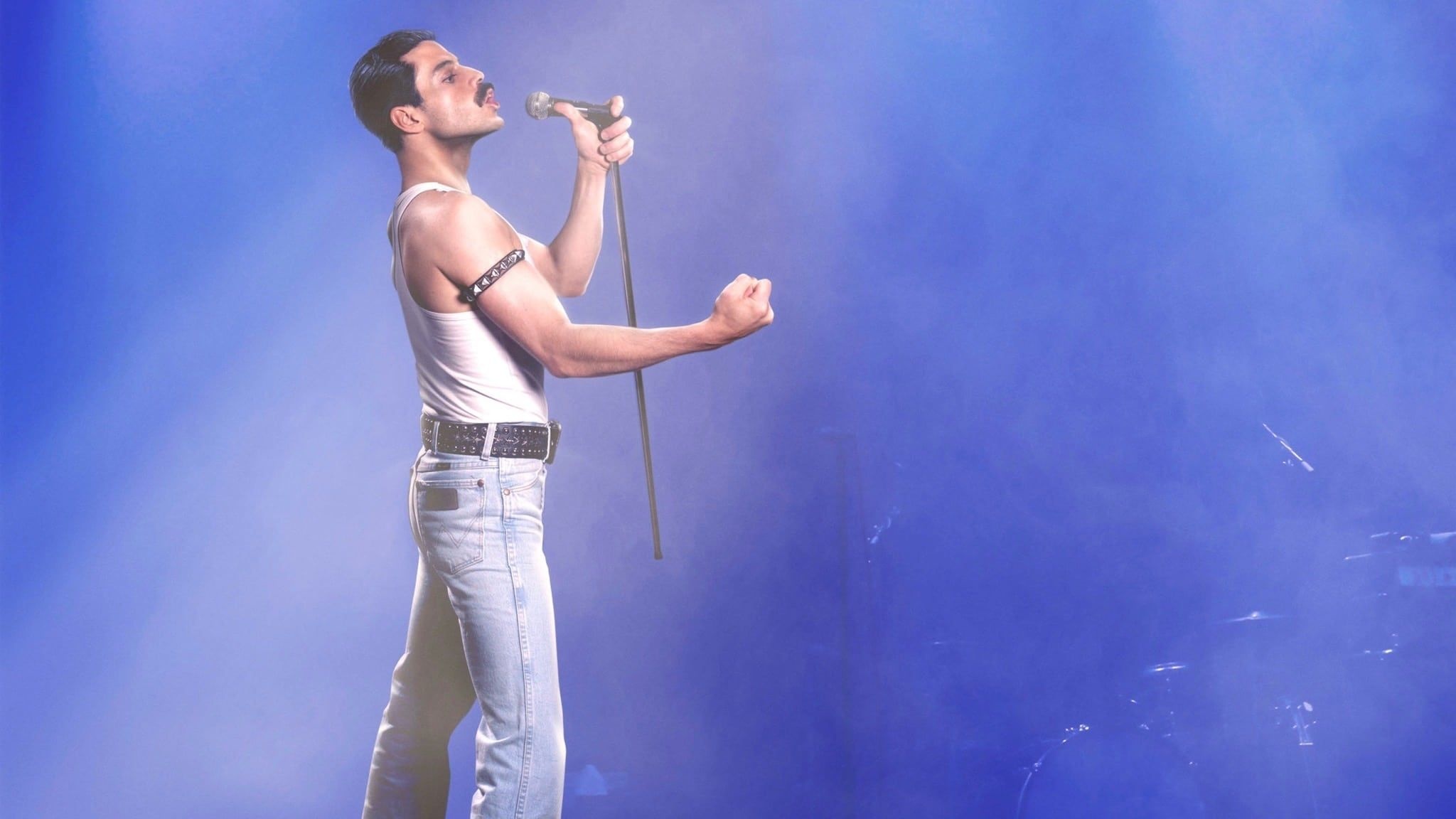 Biographical drama, Freddie Mercury, Striking wallpaper, Fanpop community, 2050x1160 HD Desktop