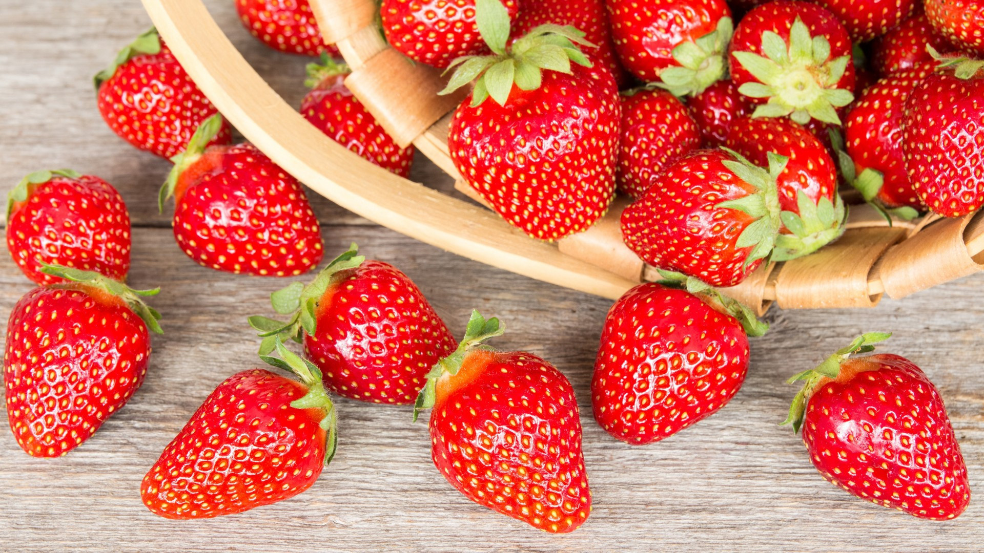 Strawberries, Fruits, Wallpapers, Widescreen, 1920x1080 Full HD Desktop